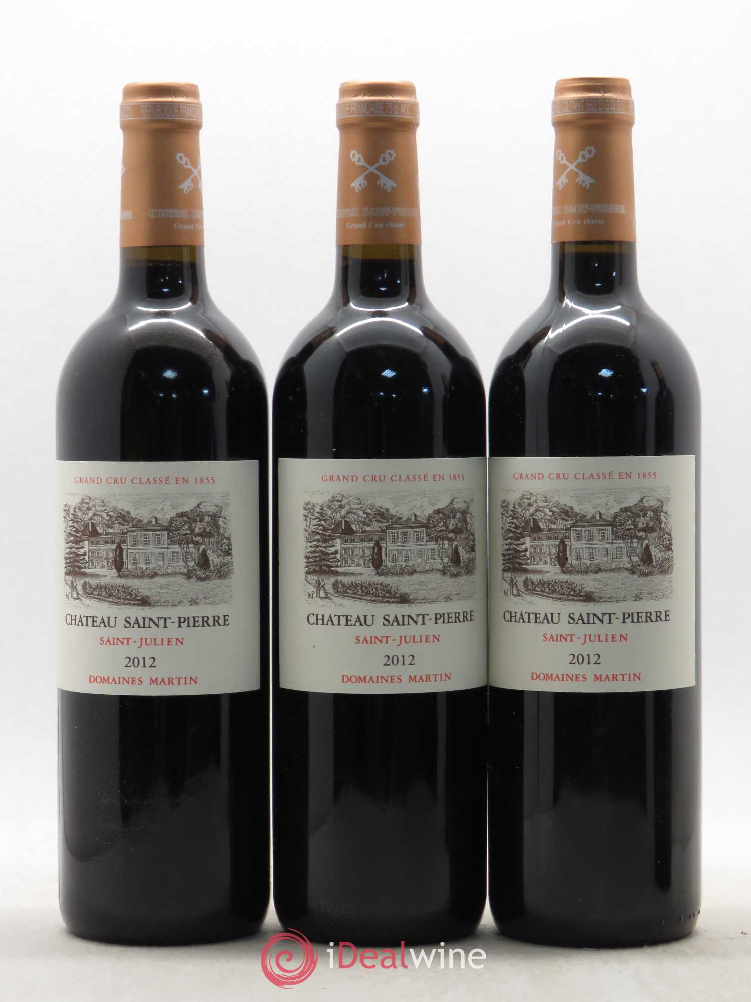 Château Saint-Pierre 4ème Grand Cru Classé 2012 - Lot de 12 bouteilles - 4