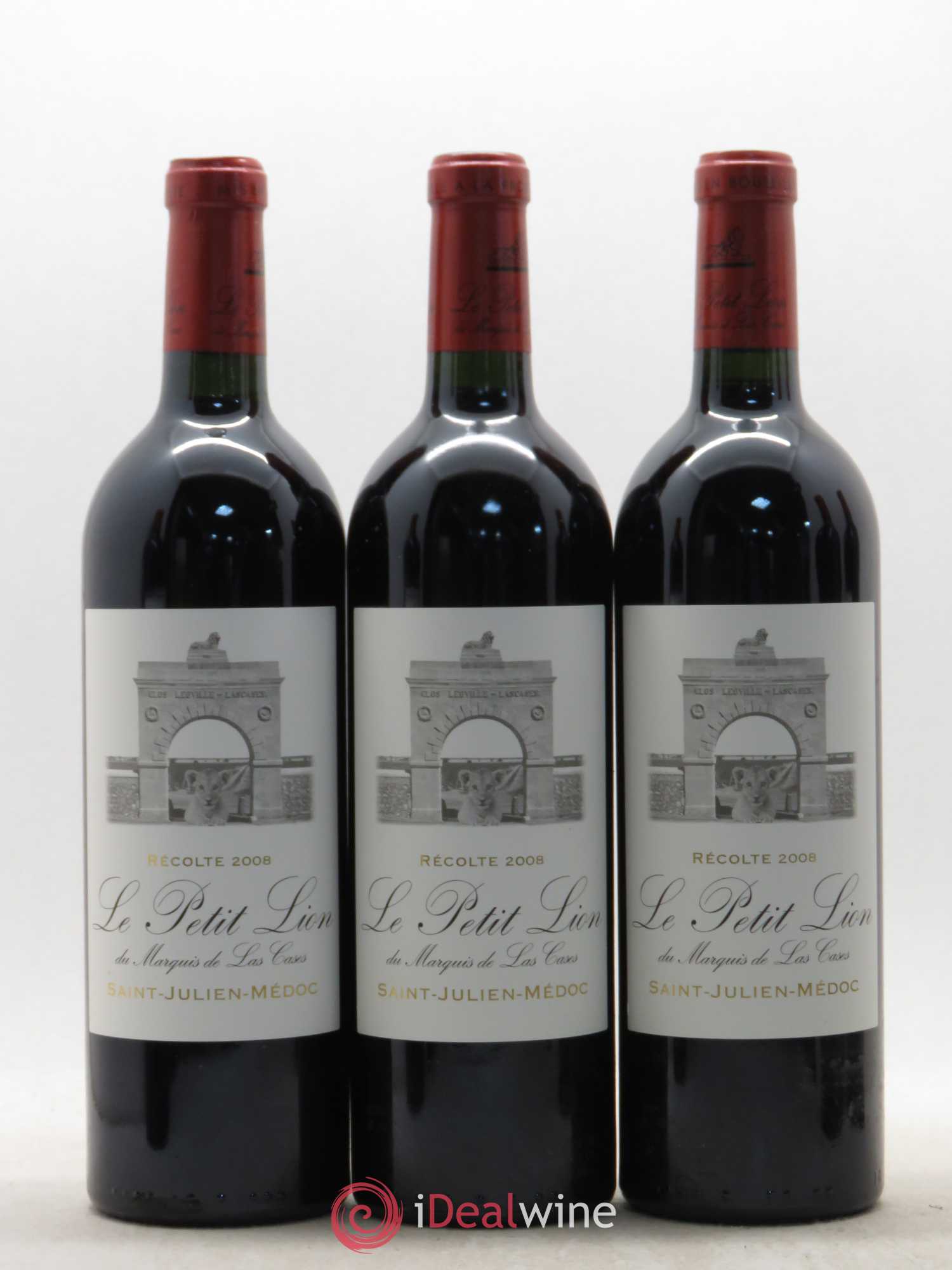 Le Petit Lion du Marquis de Las Cases Second Vin 2008 - Lot de 6 bouteilles - 1