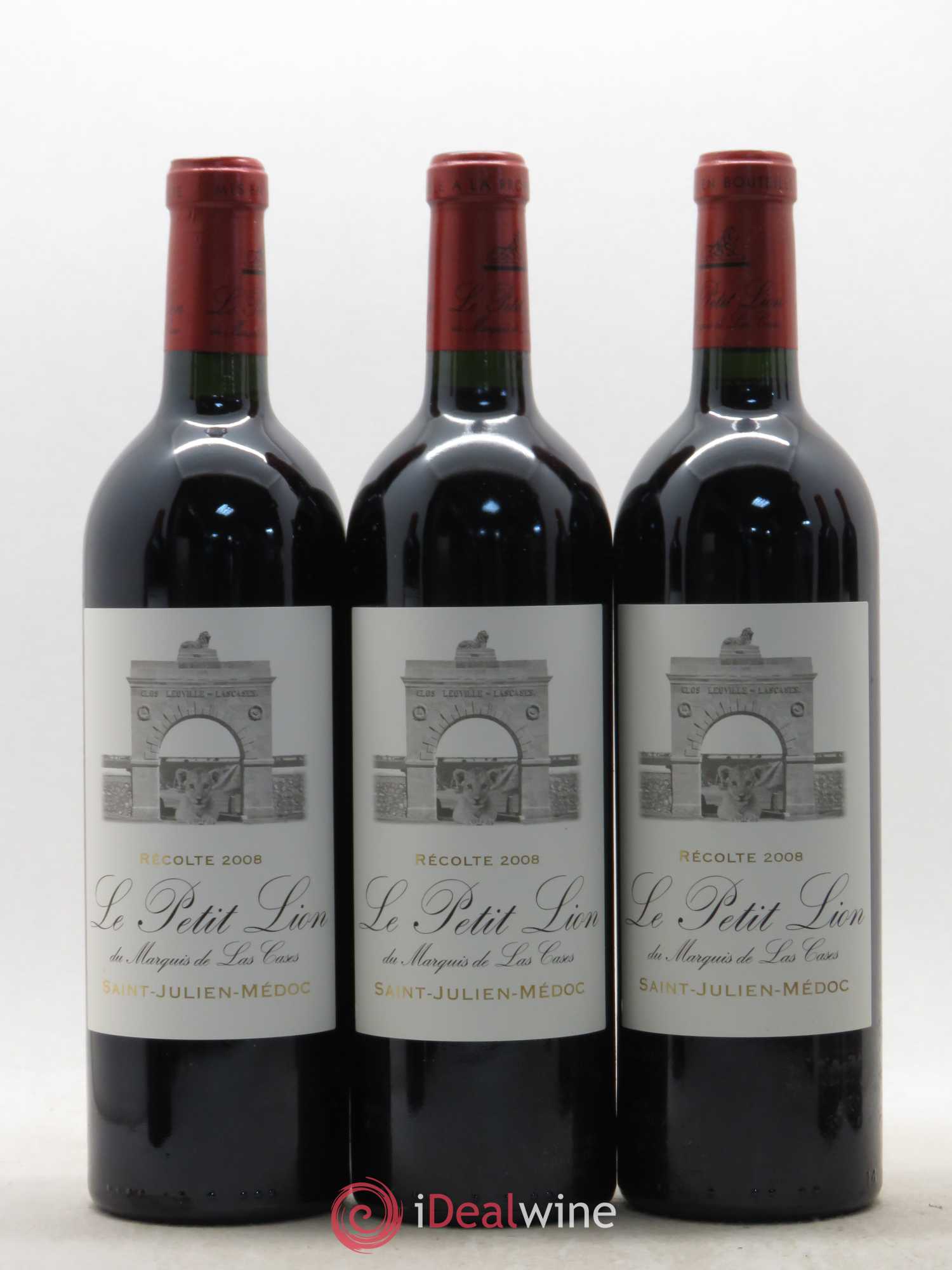 Le Petit Lion du Marquis de Las Cases Second Vin 2008 - Lot de 6 bouteilles - 2