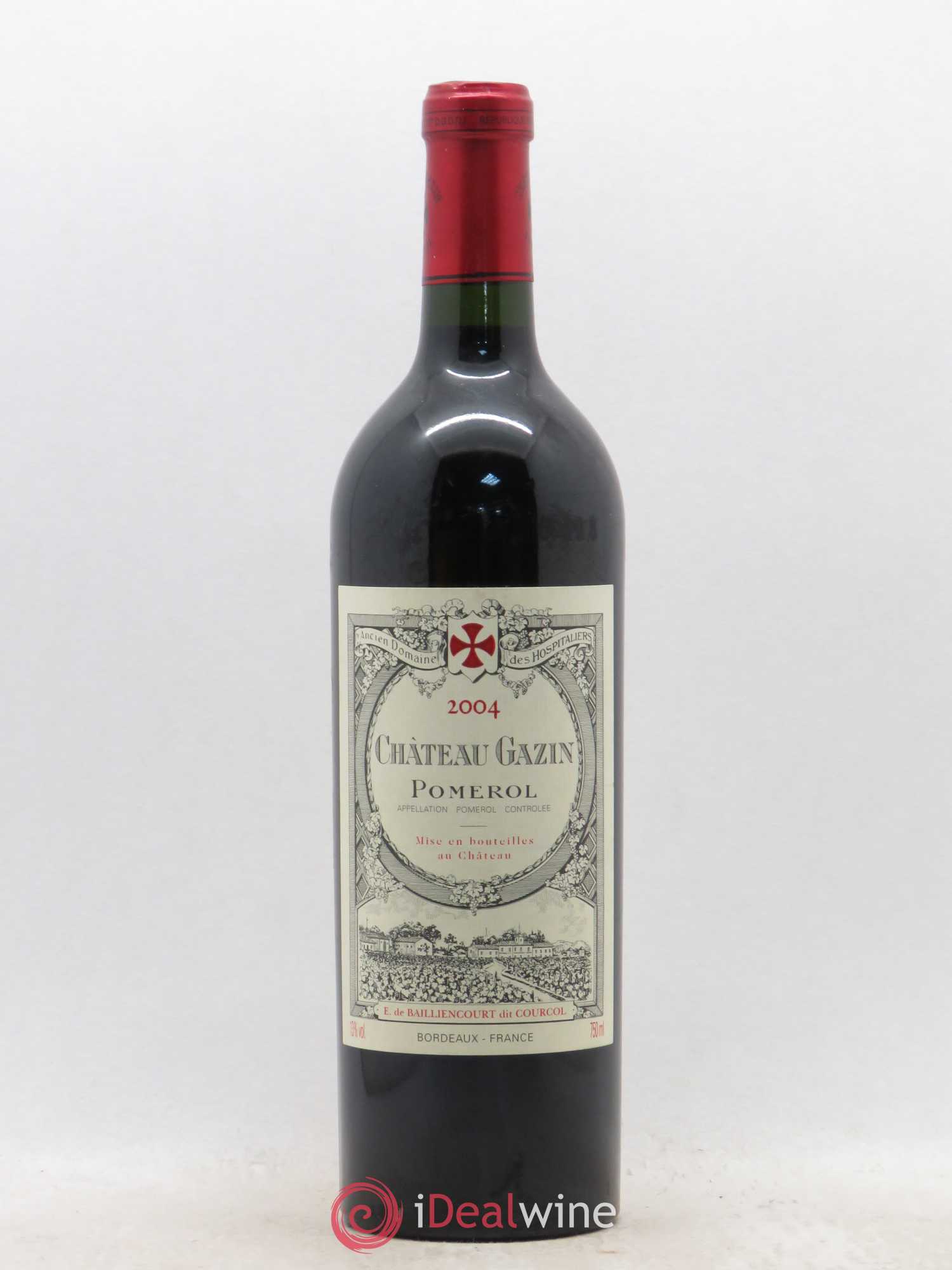 Château Gazin 2004 - Lot de 1 bouteille - 0