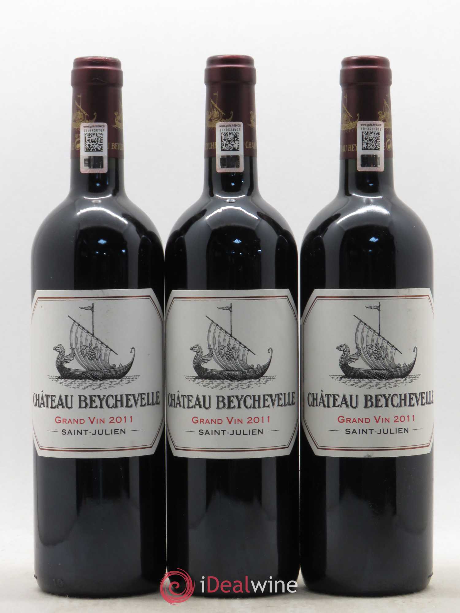 Château Beychevelle 4ème Grand Cru Classé 2011 - Lot de 6 bouteilles - 1