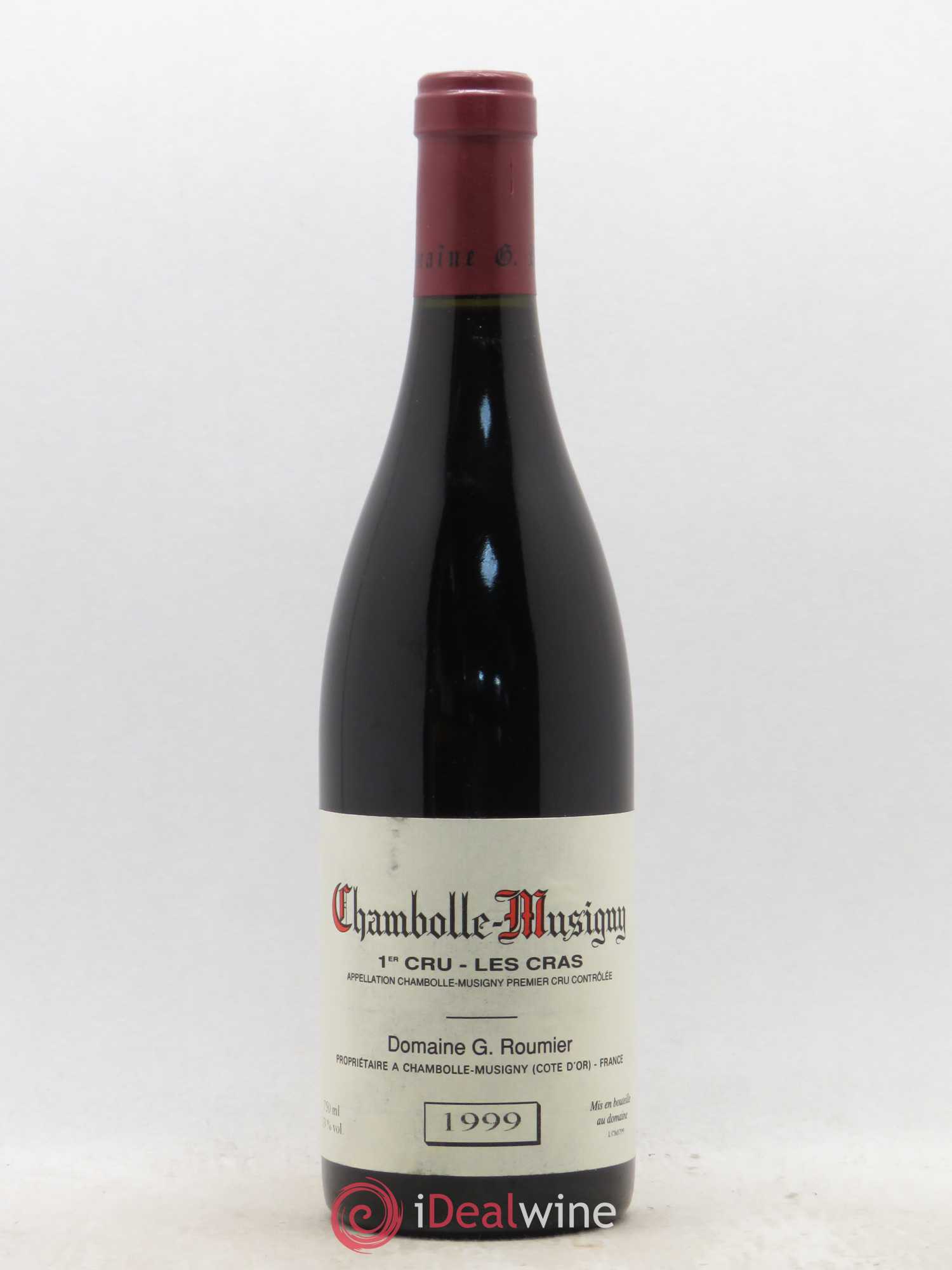 Chambolle-Musigny 1er Cru Les Cras Georges Roumier (Domaine) 1999 - Lot de 1 bouteille - 0