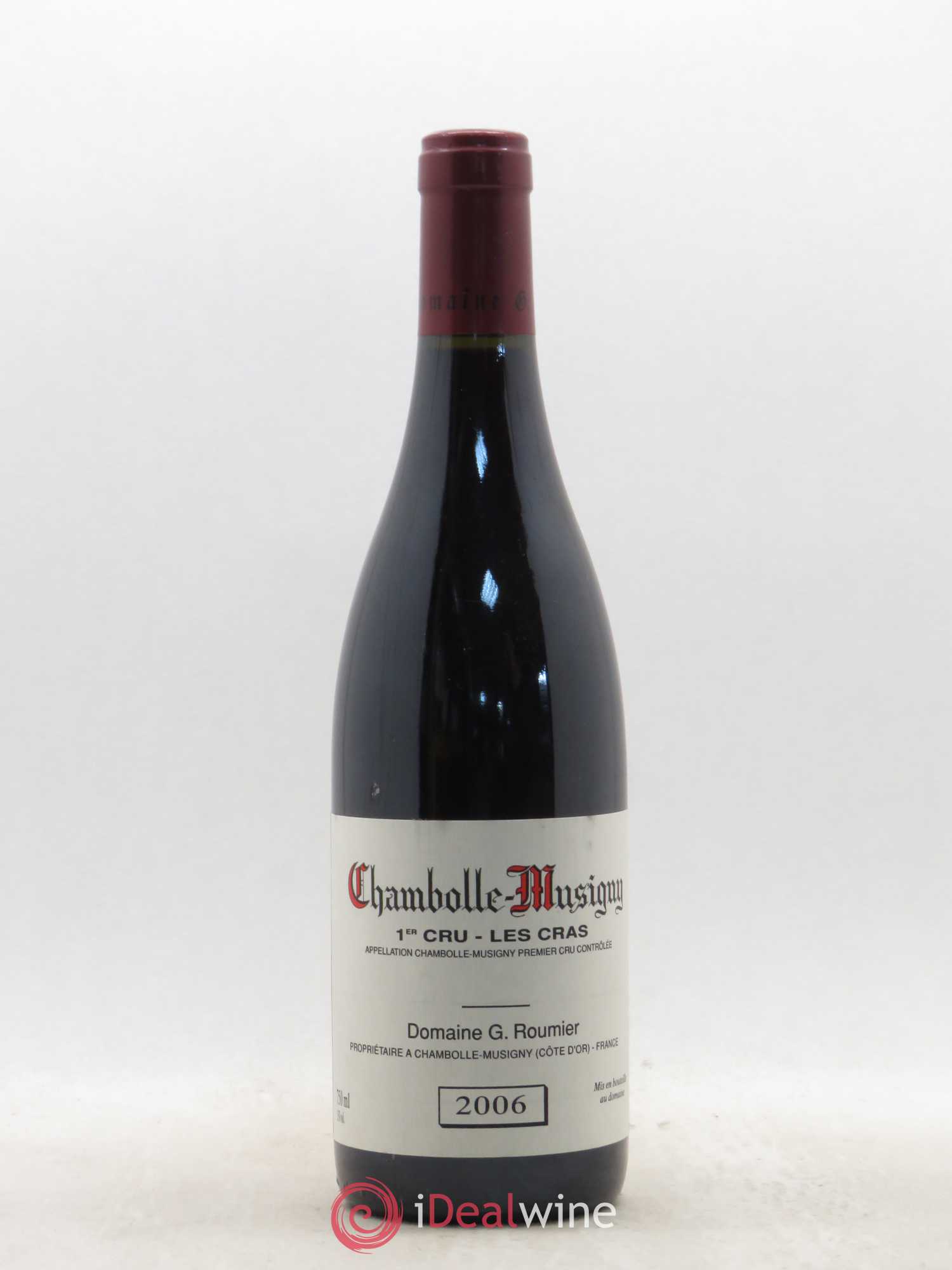 Chambolle-Musigny 1er Cru Les Cras Georges Roumier (Domaine) 2006 - Lot de 1 bouteille - 0