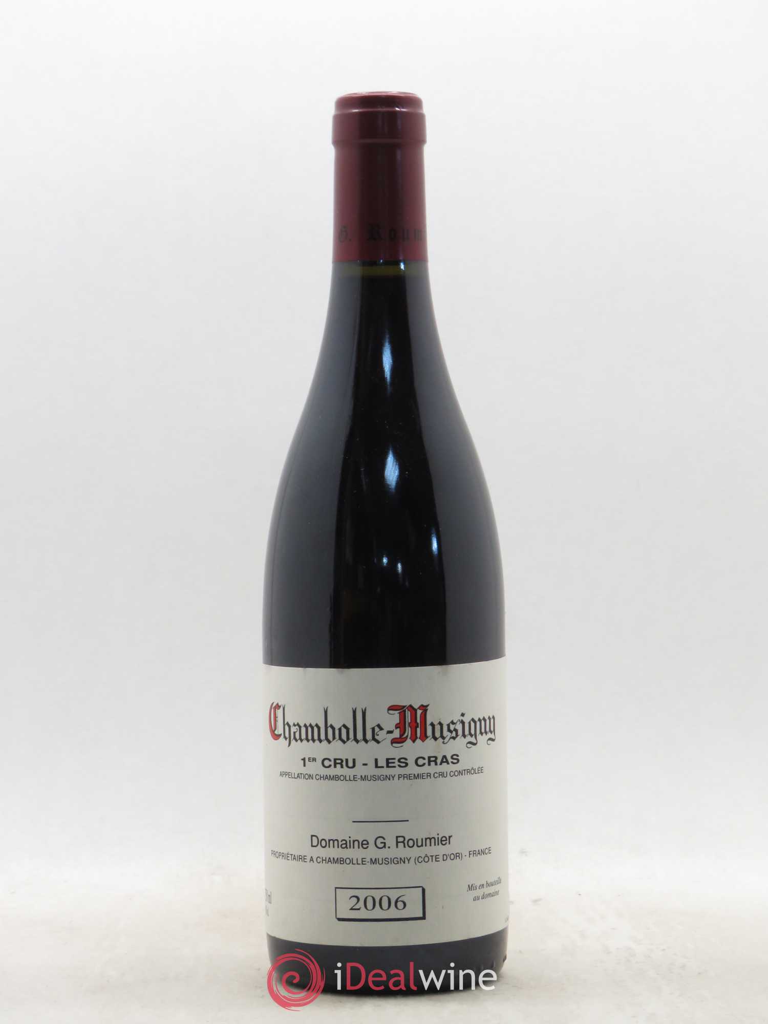 Chambolle-Musigny 1er Cru Les Cras Georges Roumier (Domaine) 2006 - Lot de 1 bouteille - 0