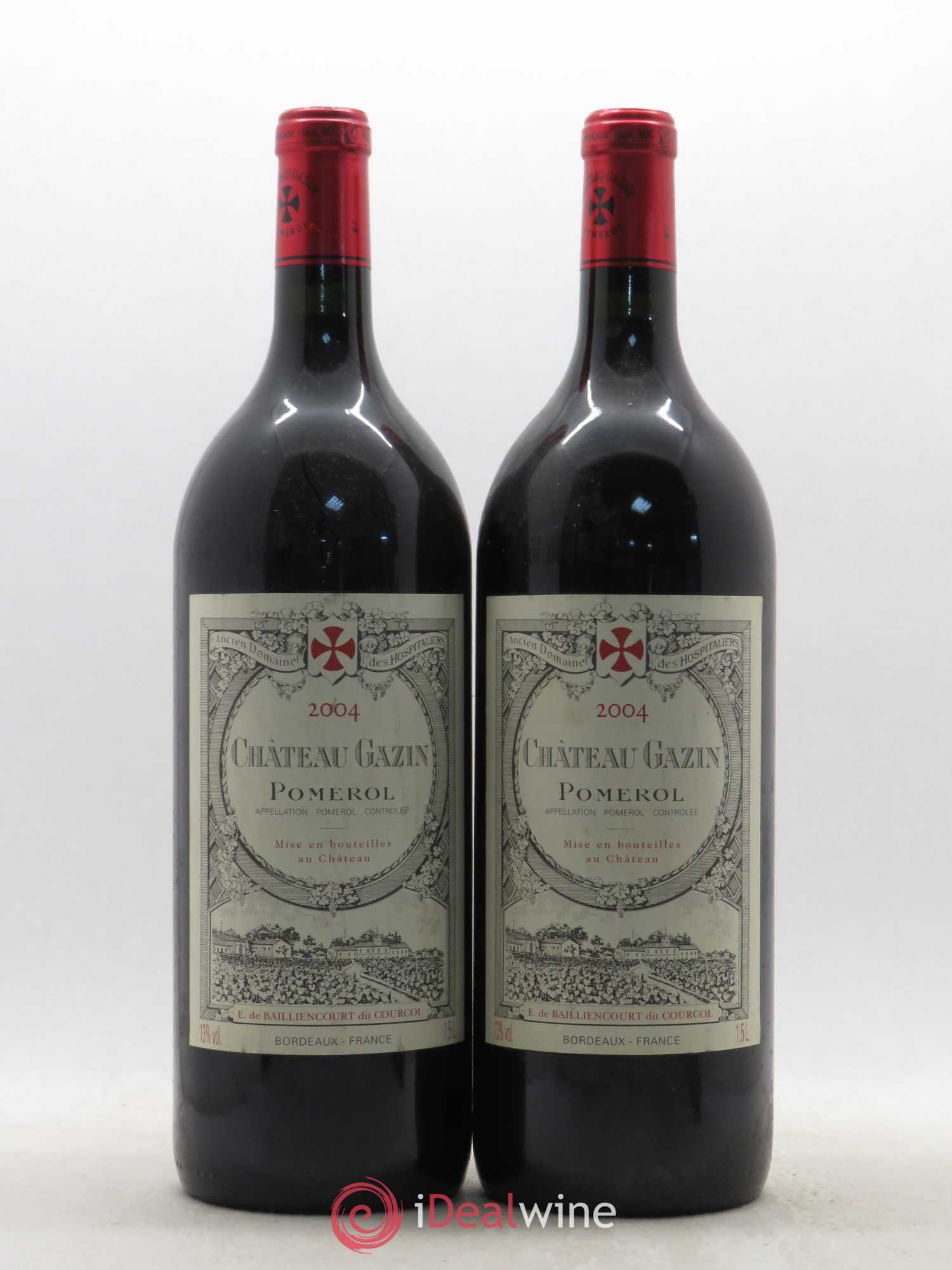 Château Gazin 2004 - Lot de 2 magnums - 0
