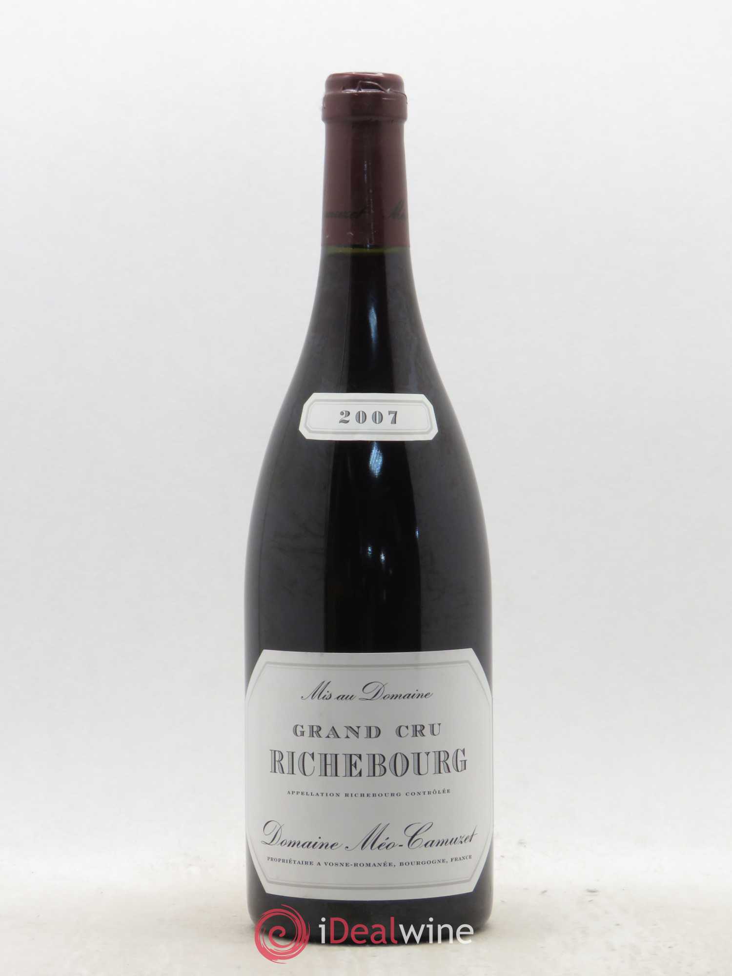 Richebourg Grand Cru Méo-Camuzet (Domaine) 2007 - Posten von 1 Flasche - 0