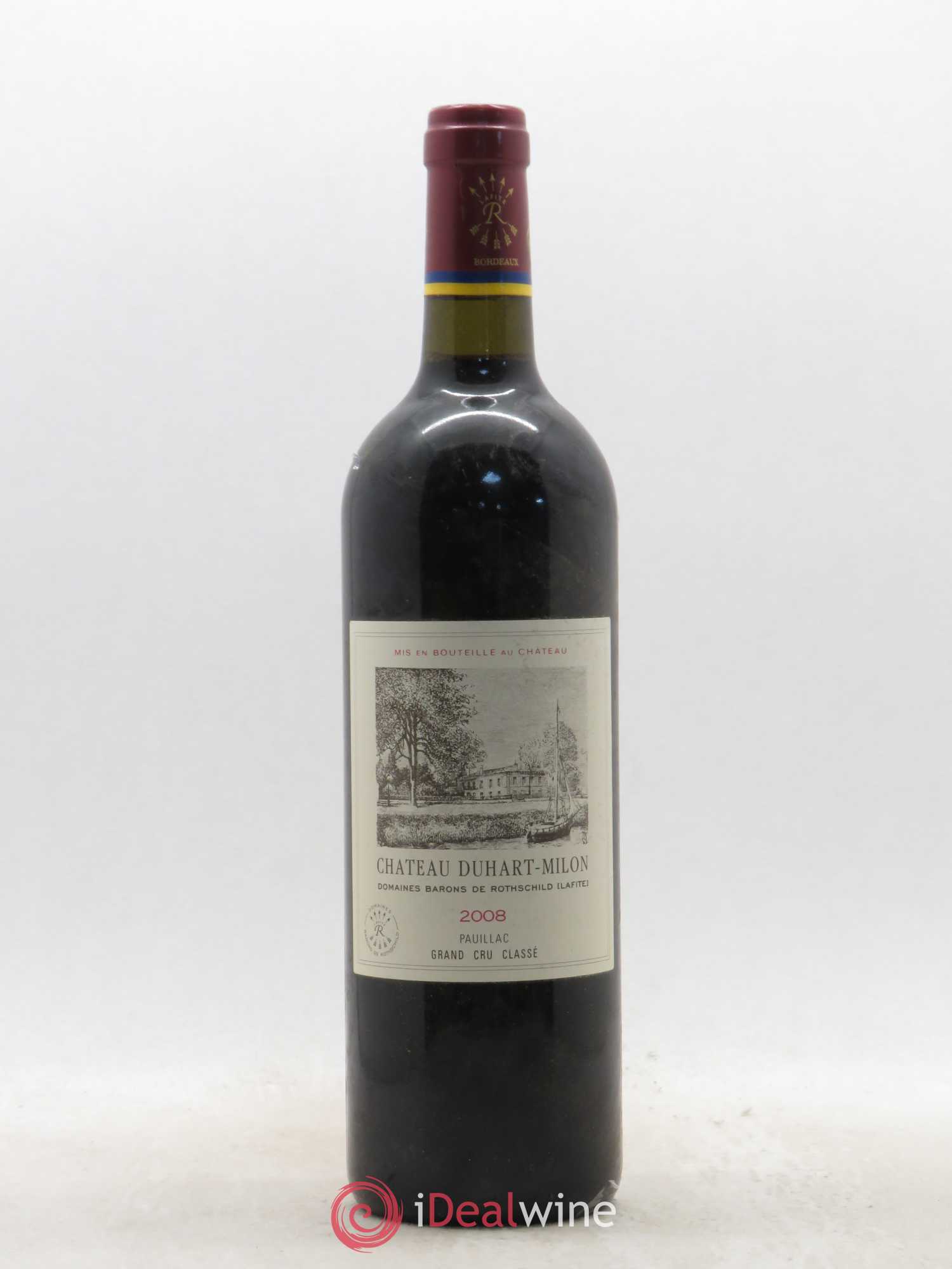 Château Duhart-Milon 4ème Grand Cru Classé 2008 - Lot de 1 bouteille - 0