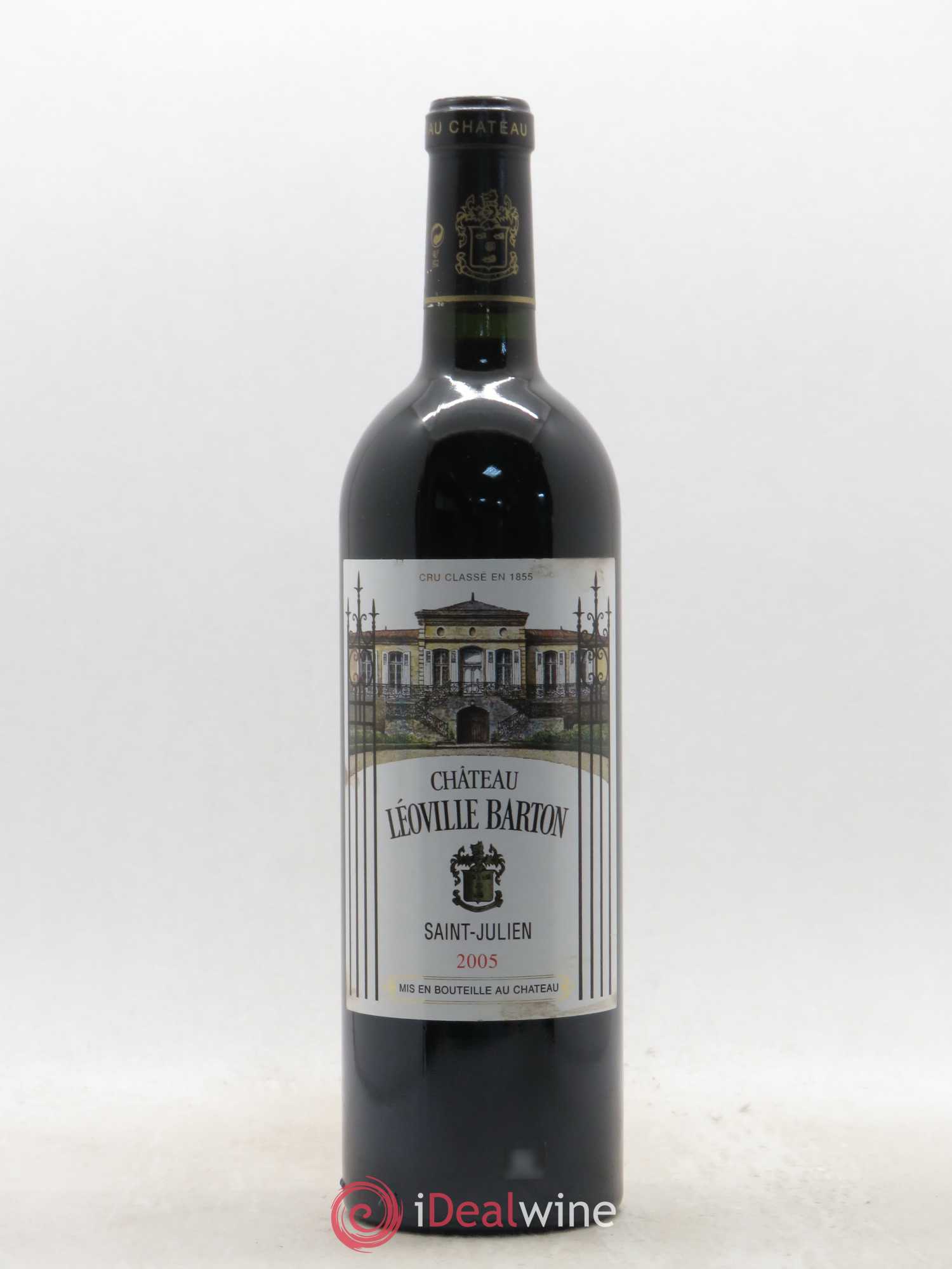 Château Léoville Barton 2ème Grand Cru Classé 2005 - Lot de 1 bouteille - 0