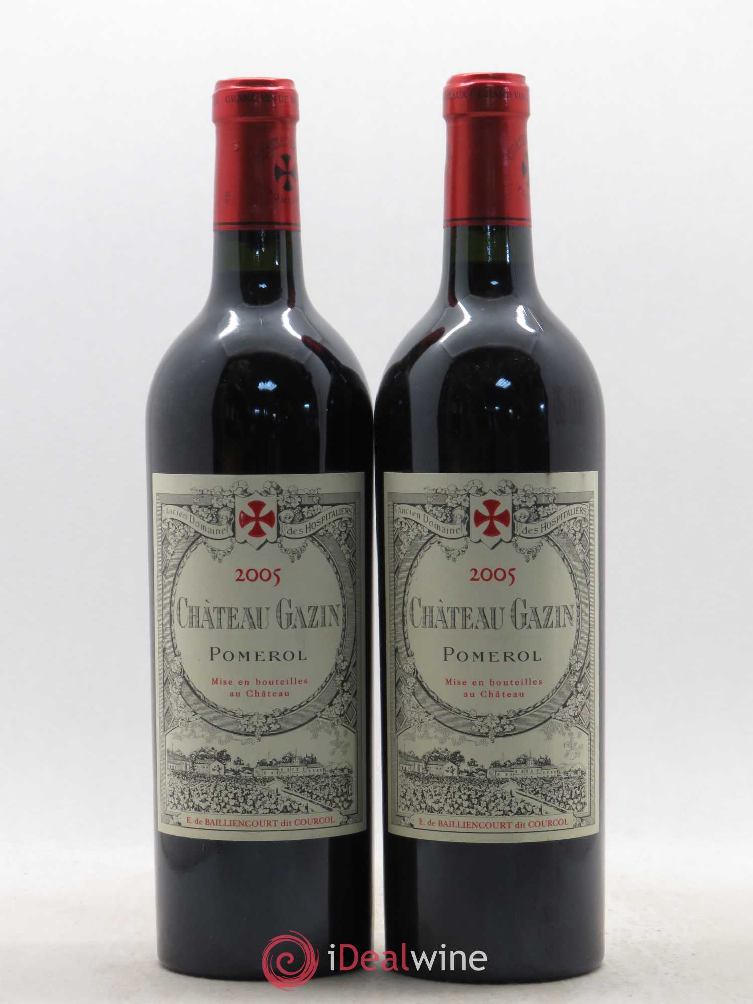 Château Gazin 2005 - Lot de 2 bouteilles - 0