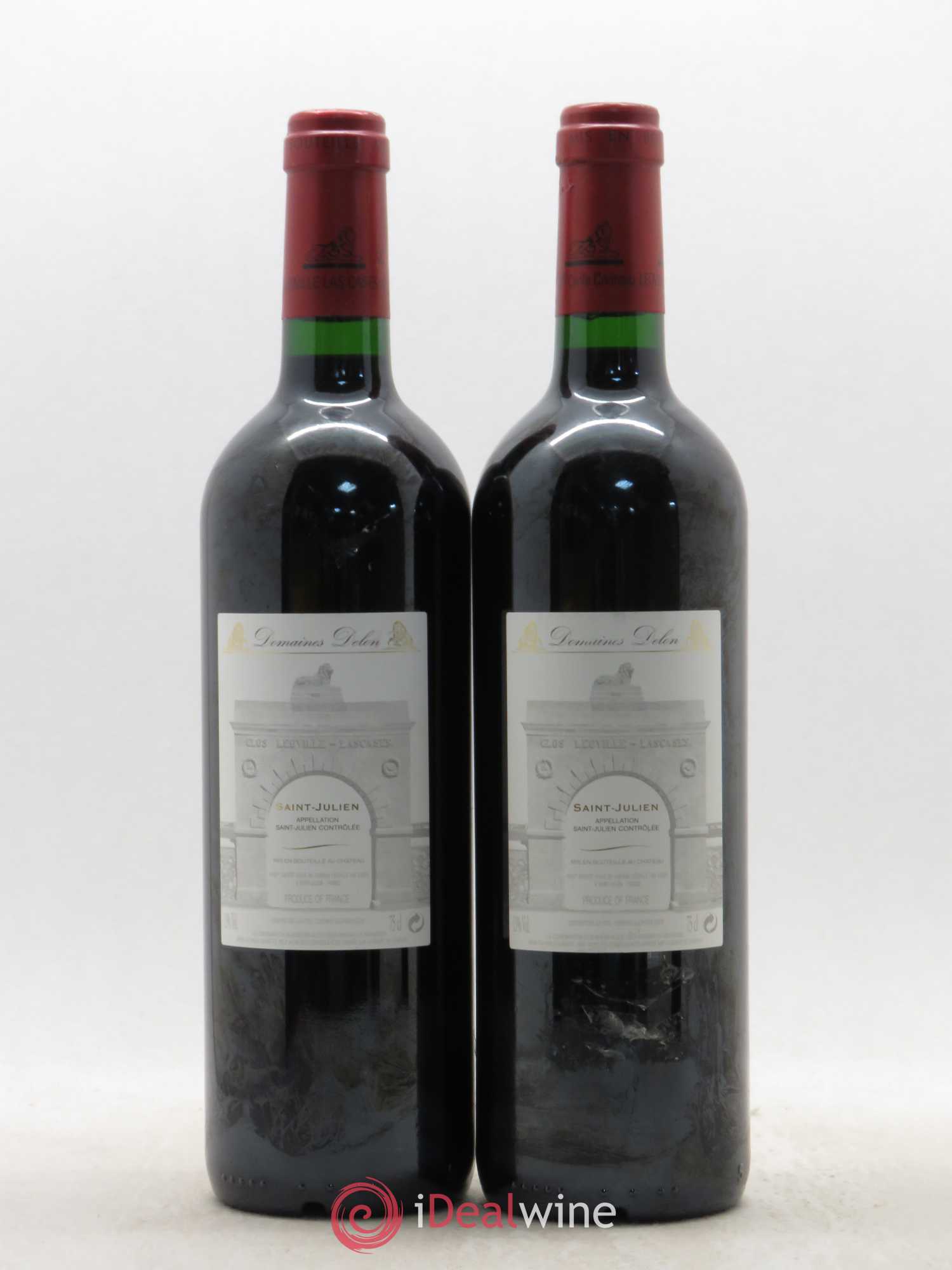 Château Léoville Las Cases 2ème Grand Cru Classé 2005 - Lot de 2 bouteilles - 1
