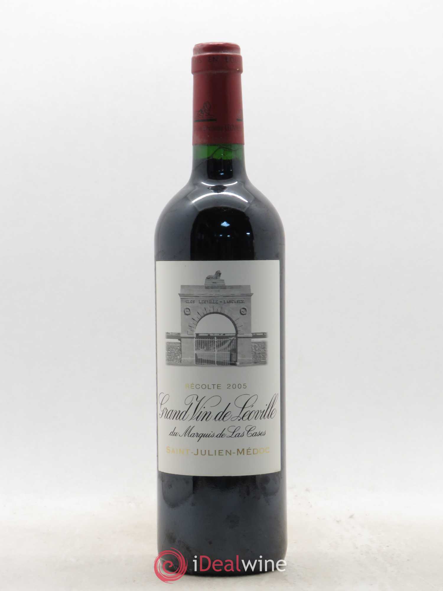 Château Léoville Las Cases 2ème Grand Cru Classé 2005 - Lot de 1 bouteille - 0