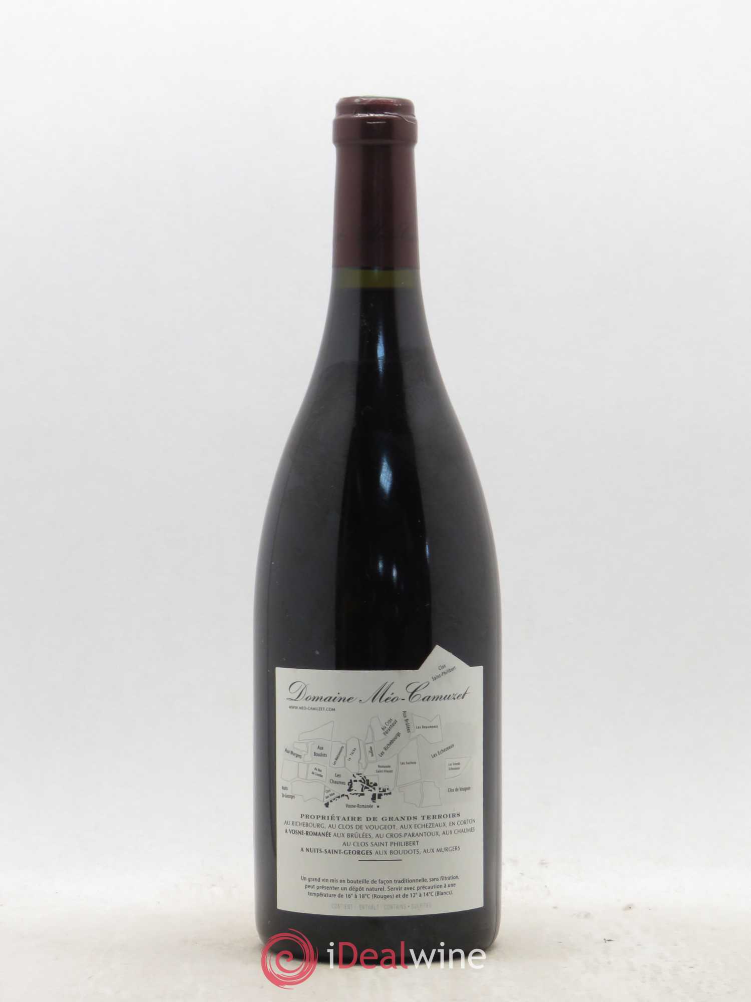 Corton Grand Cru Clos Rognet Méo-Camuzet (Domaine) 2007 - Lot de 1 bouteille - 1