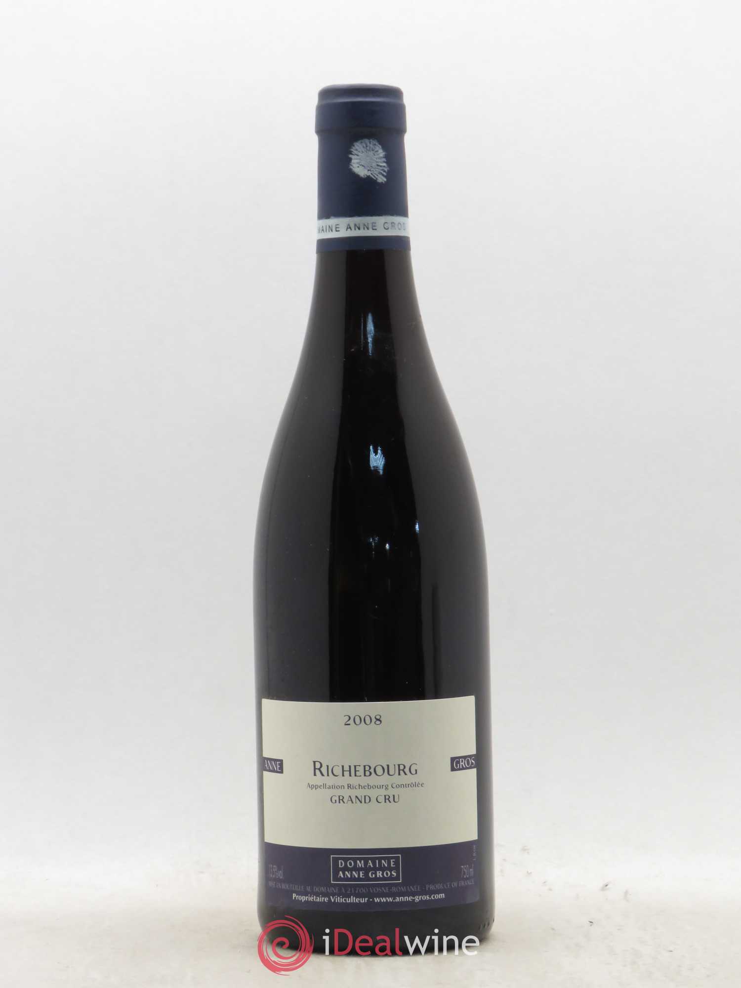 Richebourg Grand Cru Anne Gros 2008 - Posten von 1 Flasche - 0
