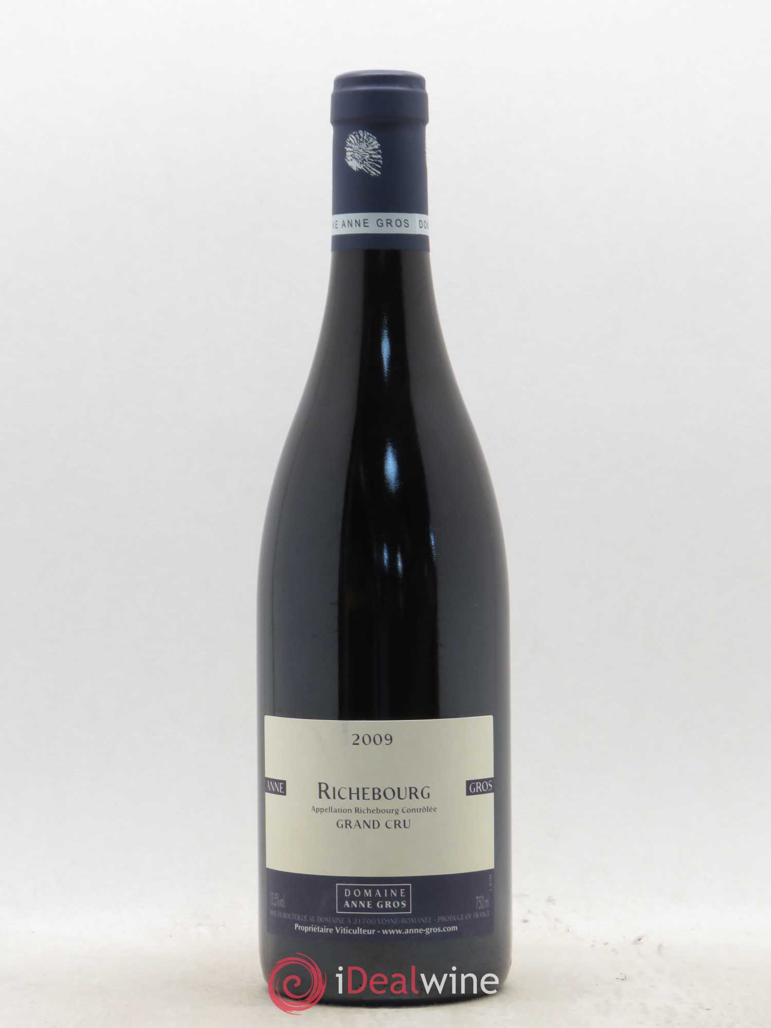 Richebourg Grand Cru Anne Gros 2009 - Lot de 1 bouteille - 0