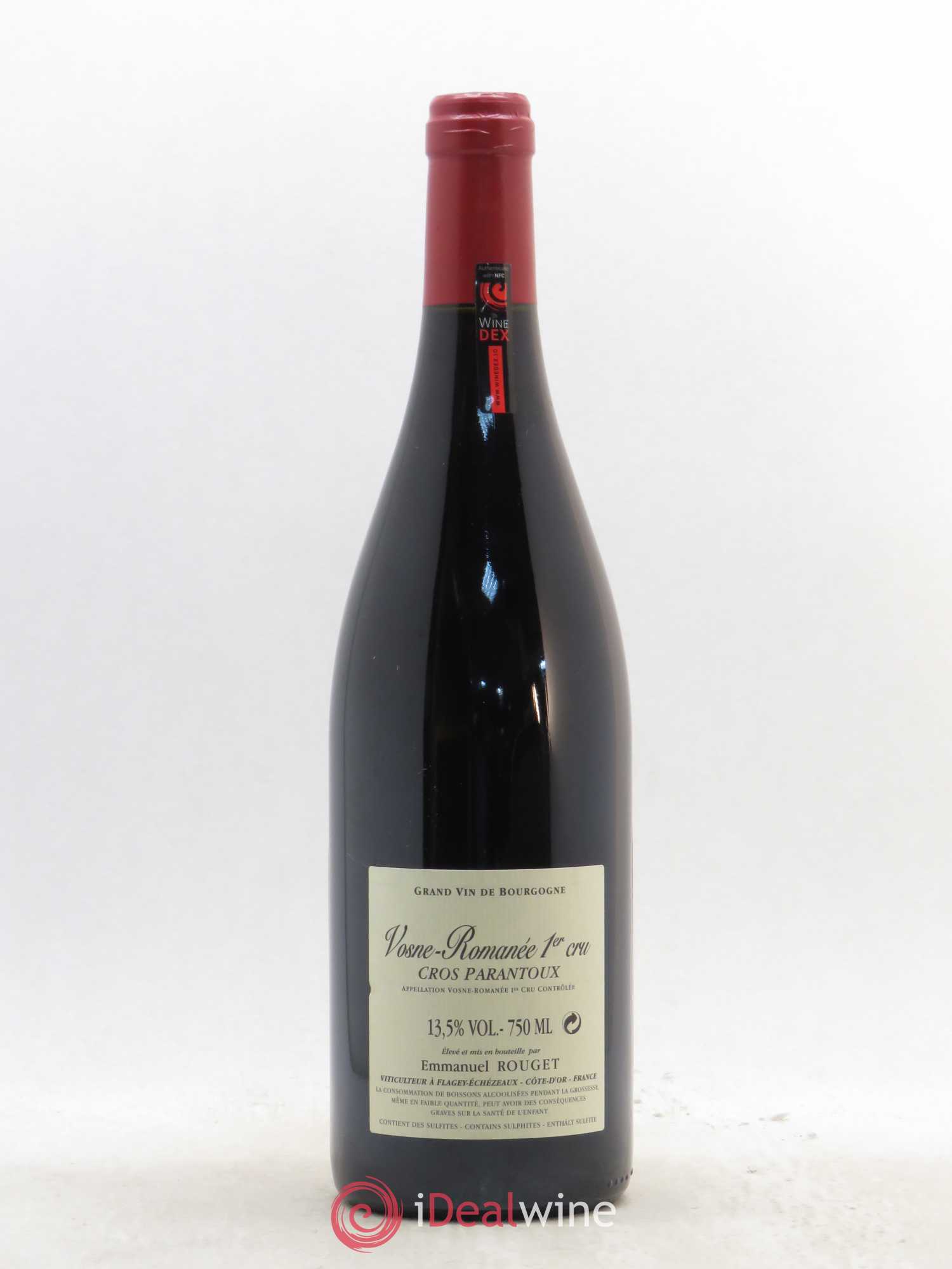 Vosne-Romanée 1er Cru Cros Parantoux Emmanuel Rouget 2008 - Lot de 1 bouteille - 1