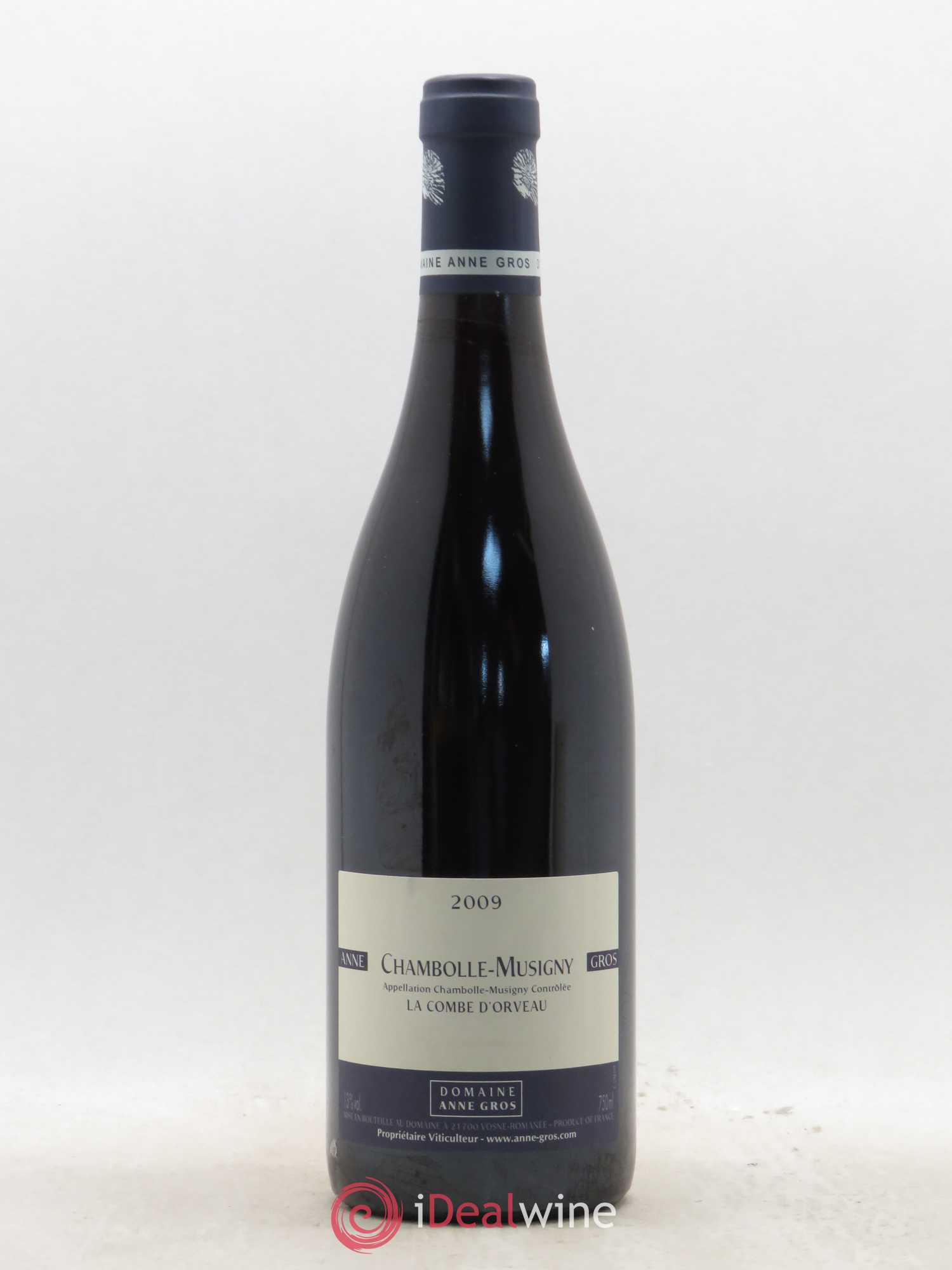 Chambolle-Musigny La Combe d'Orveau Anne Gros 2009 - Lot de 1 bouteille - 0