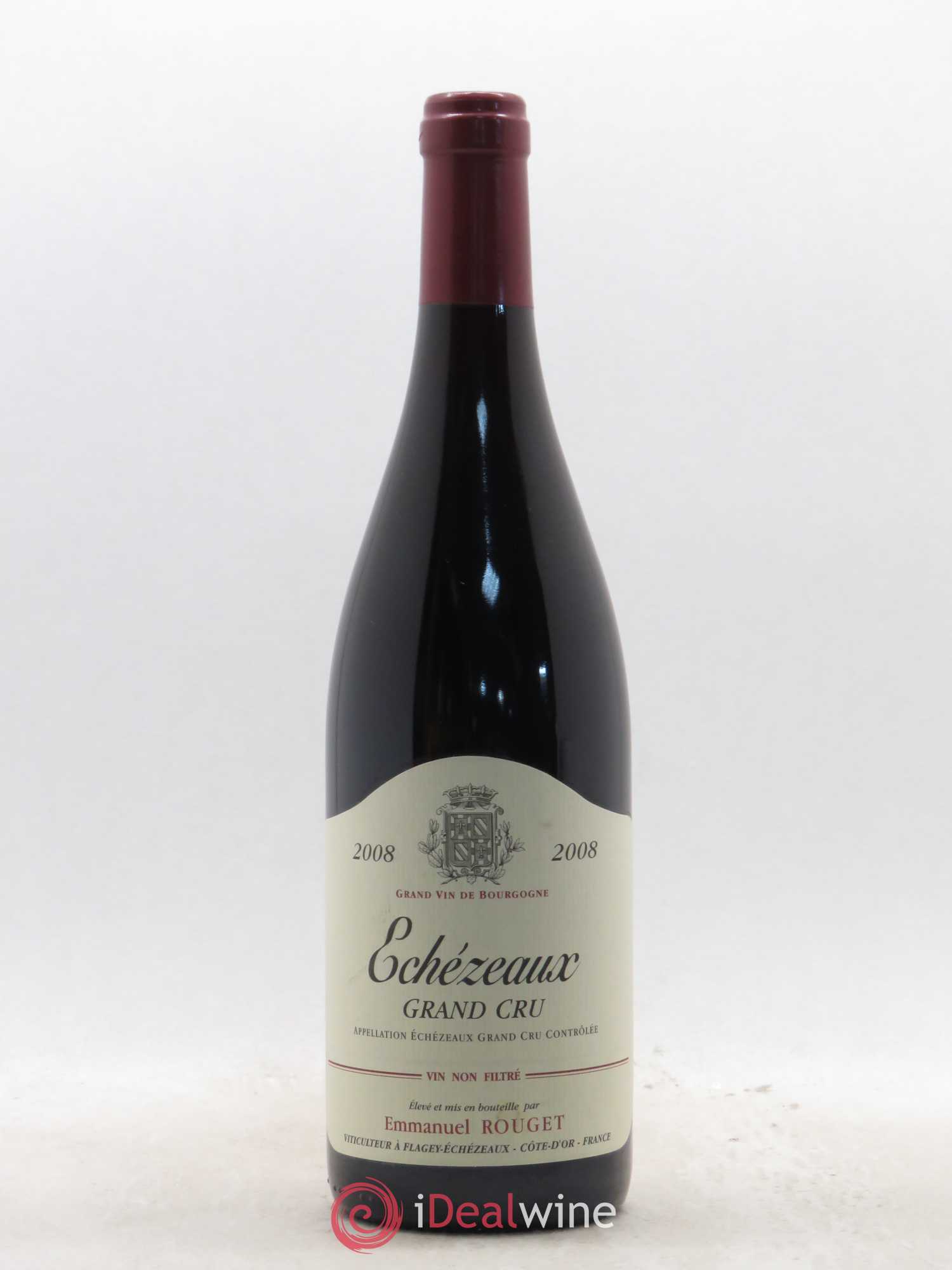 Echezeaux Grand Cru Emmanuel Rouget 2008 - Lot de 1 bouteille - 0
