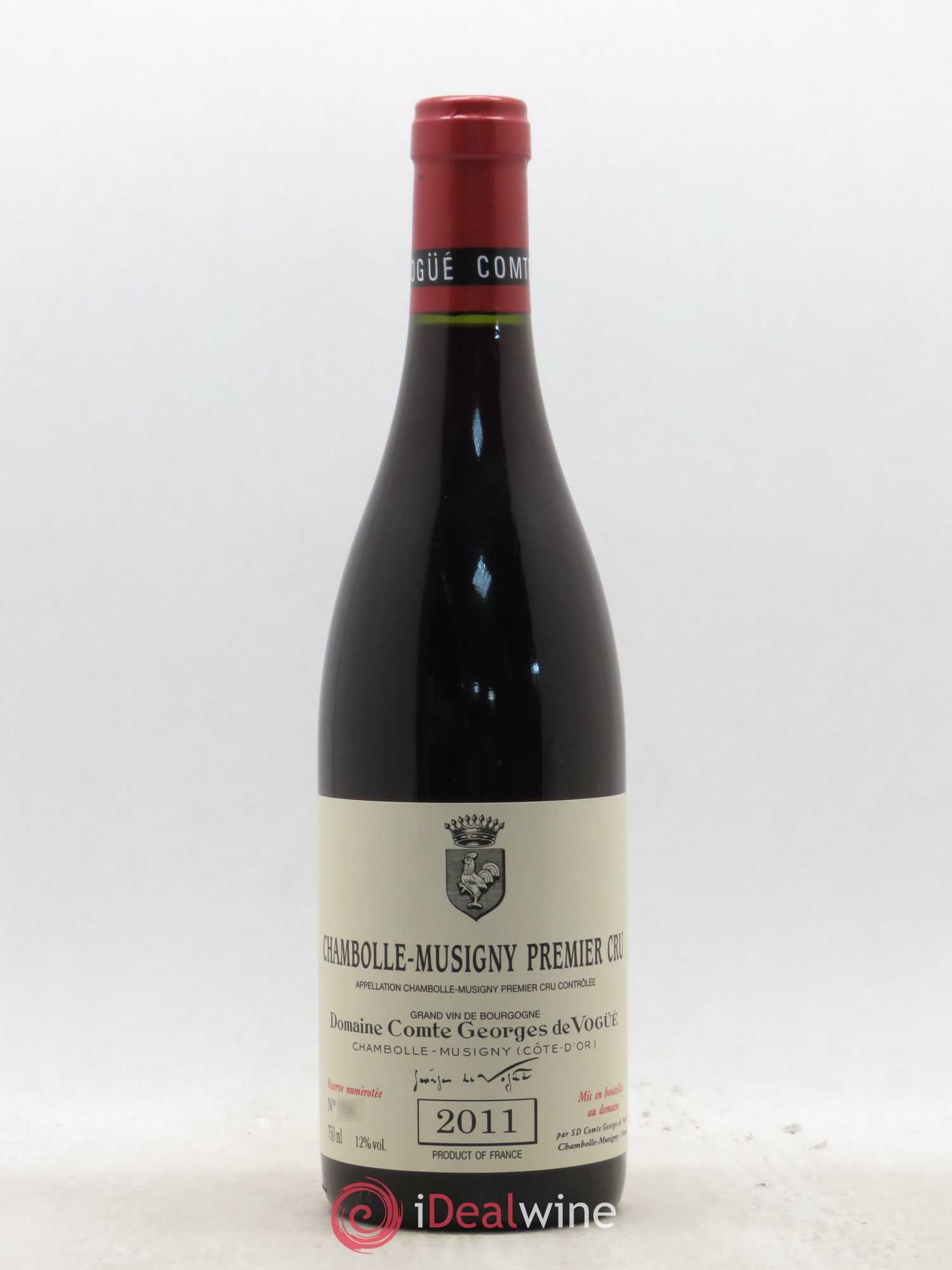Chambolle-Musigny 1er Cru Comte Georges de Vogüé 2011 - Lot de 1 bouteille - 0