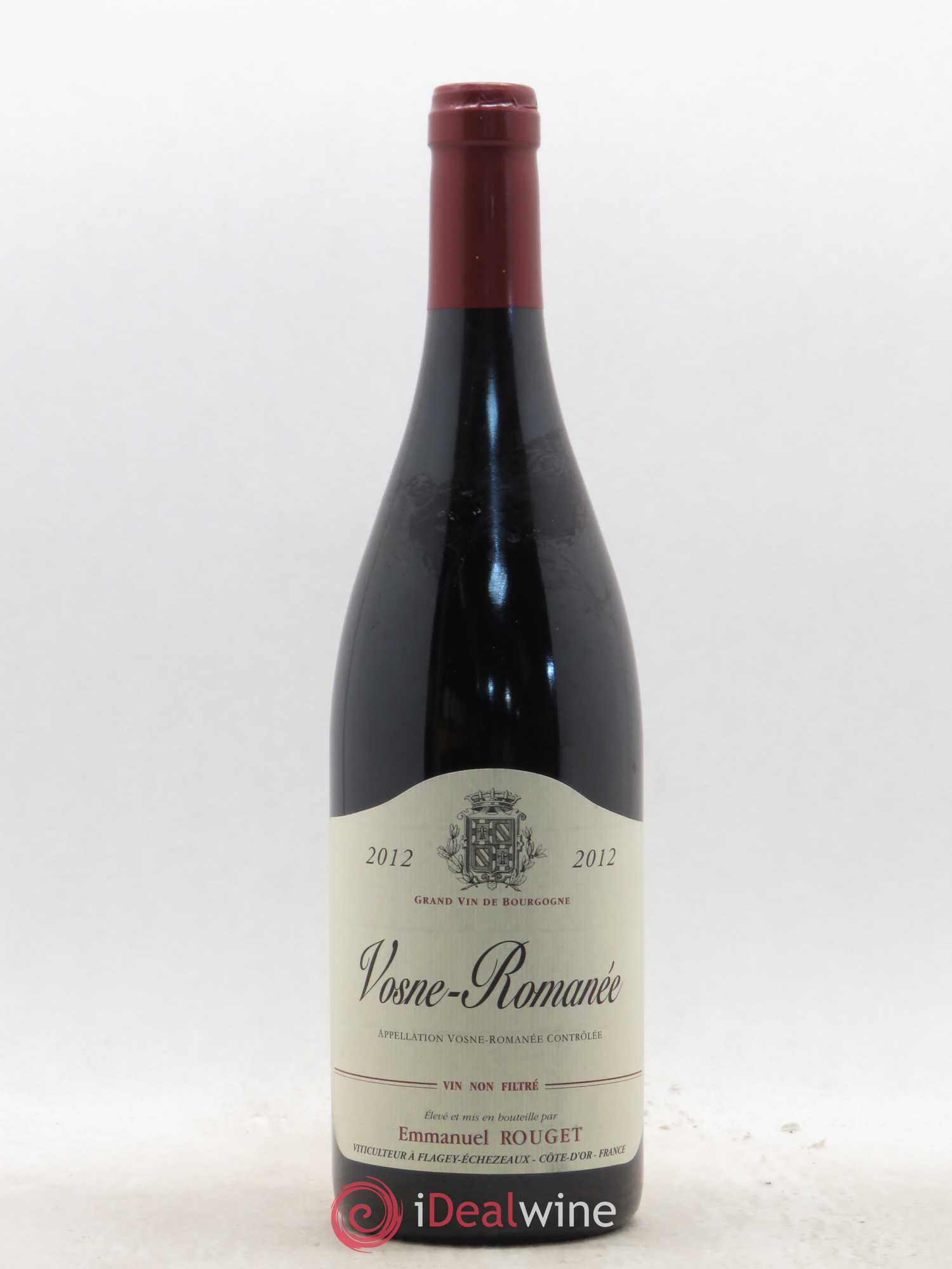 Vosne-Romanée Emmanuel Rouget 2012 - Lot de 1 bouteille - 0
