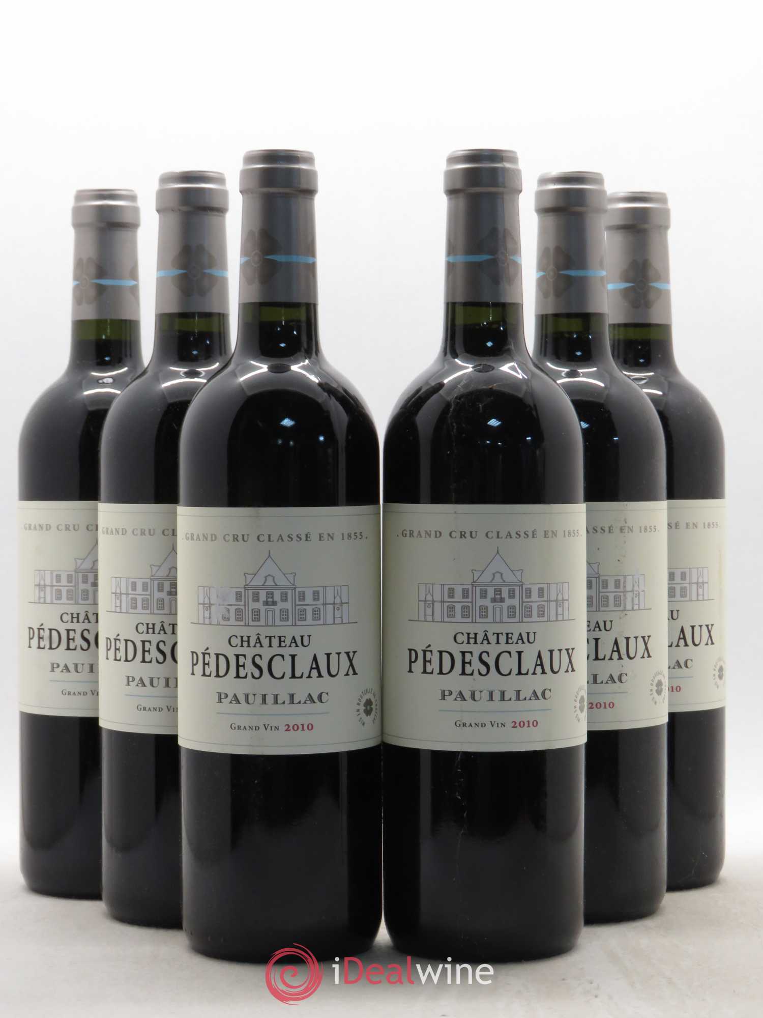 Château Pedesclaux 5ème Grand Cru Classé 2010 - Lot de 6 bouteilles - 0