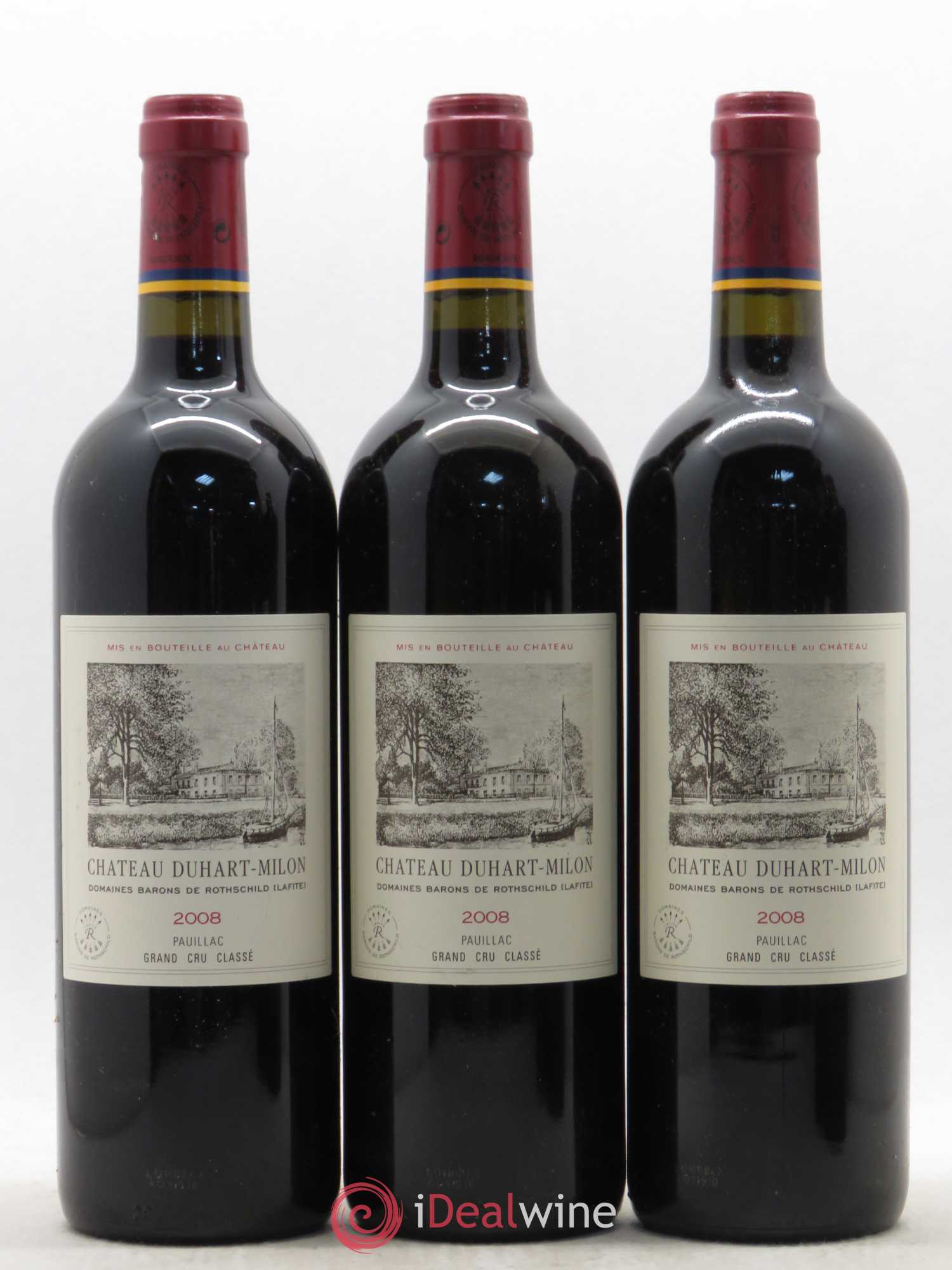 Château Duhart-Milon 4ème Grand Cru Classé 2008 - Lot de 6 bouteilles - 2