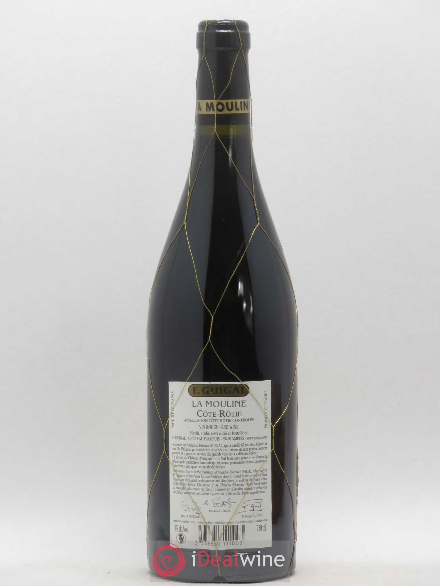 Côte-Rôtie La Mouline Guigal 2004 - Lot de 1 bouteille - 1