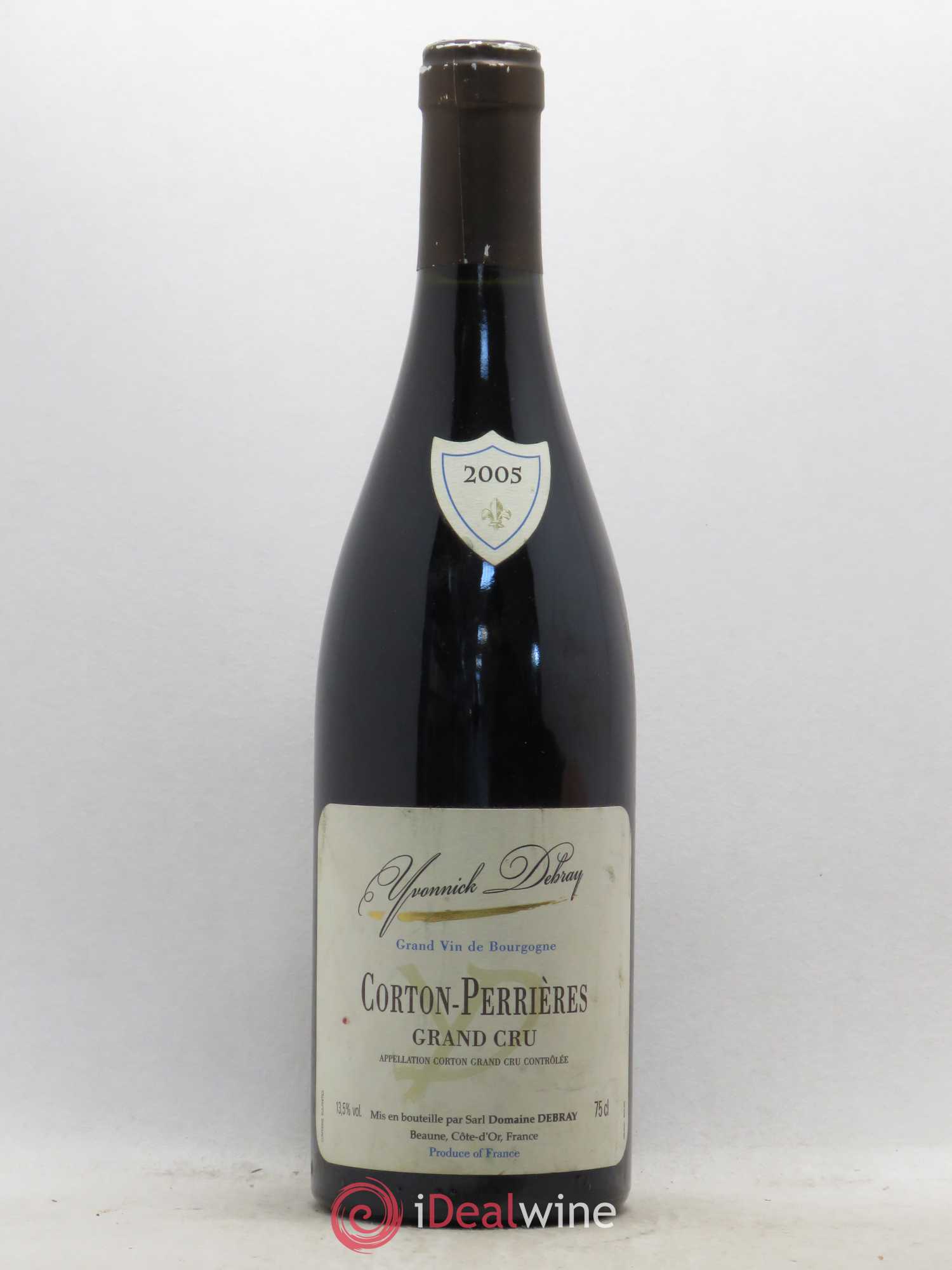 Corton Grand Cru Perrières Yannick Debray 2005 - Posten von 1 Flasche - 0