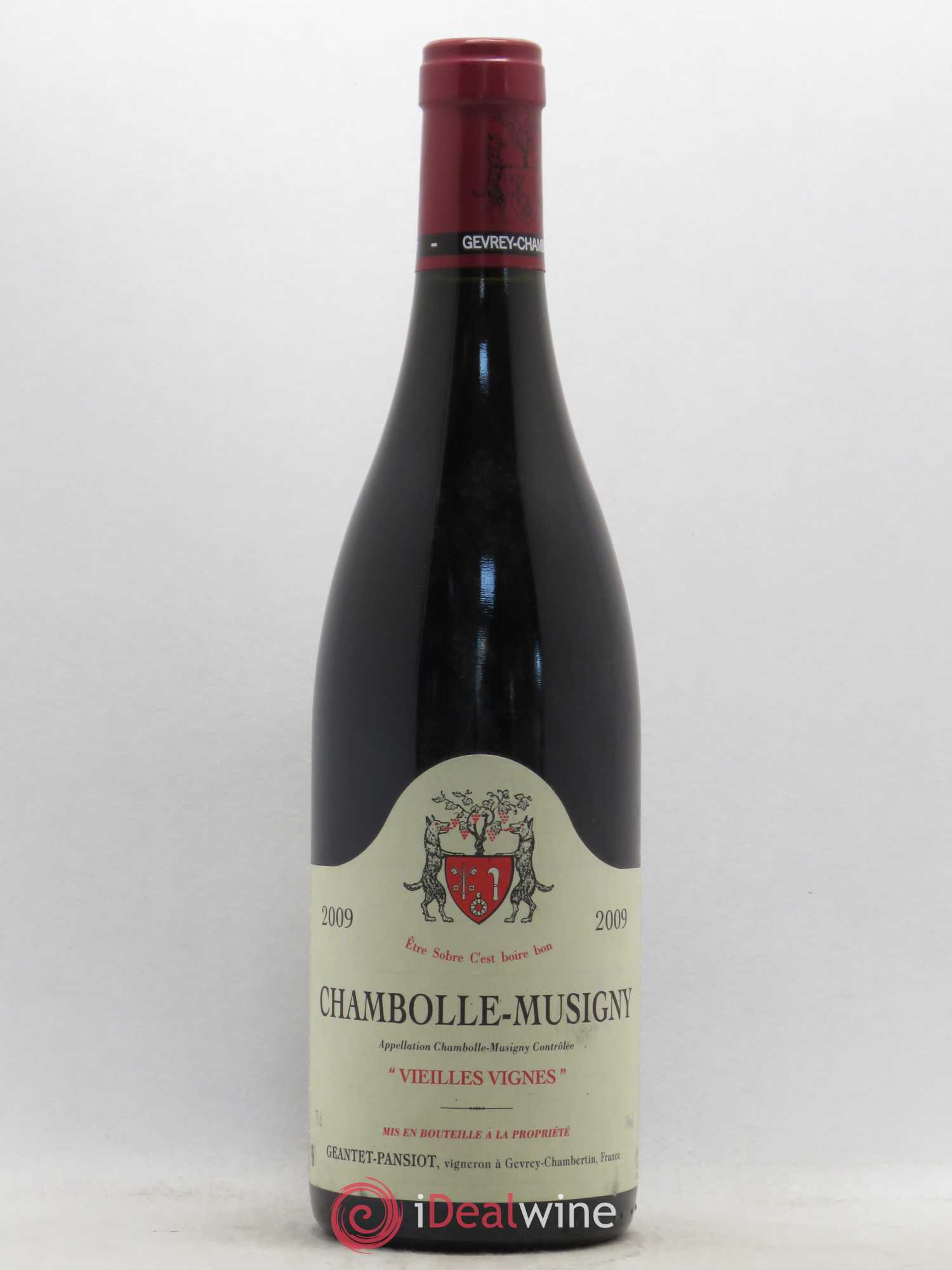 Chambolle-Musigny Vieilles vignes Geantet-Pansiot 2009 - Lot de 1 bouteille - 0