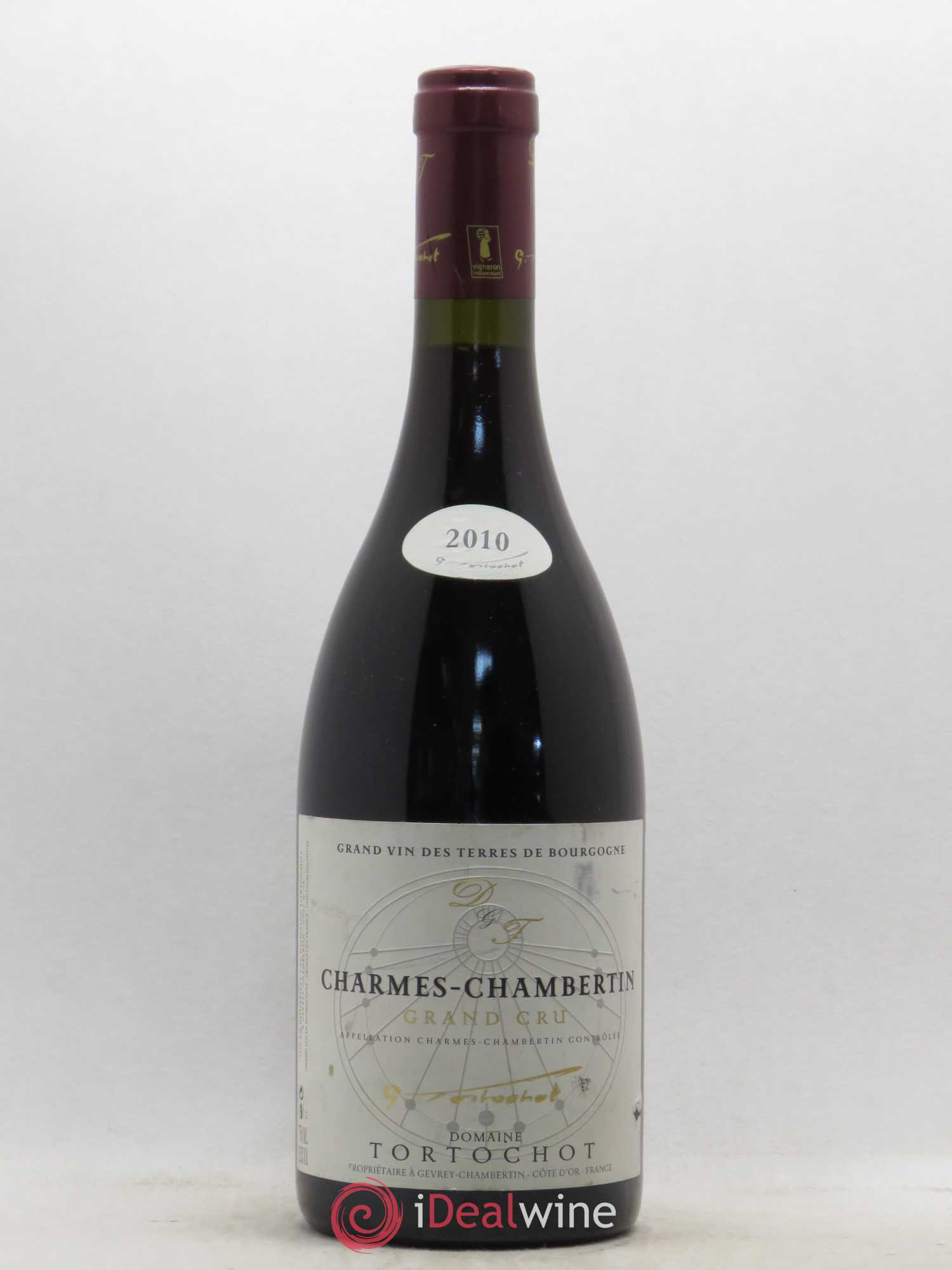 Charmes-Chambertin Grand Cru Tortochot (Domaine) 2010 - Lot de 1 bouteille - 0