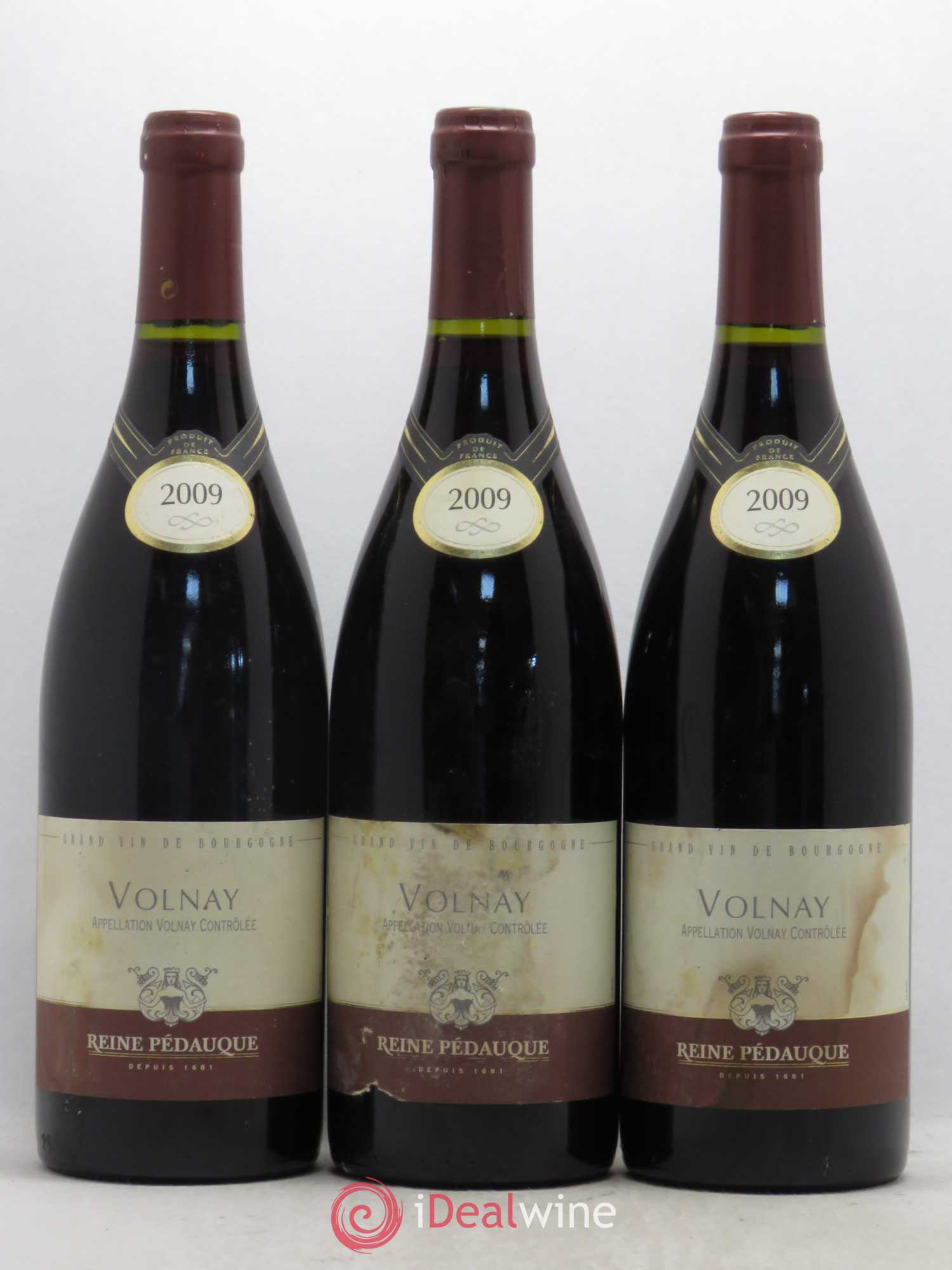 Volnay Reine Pedauque 2009 - Lot de 3 bouteilles - 0