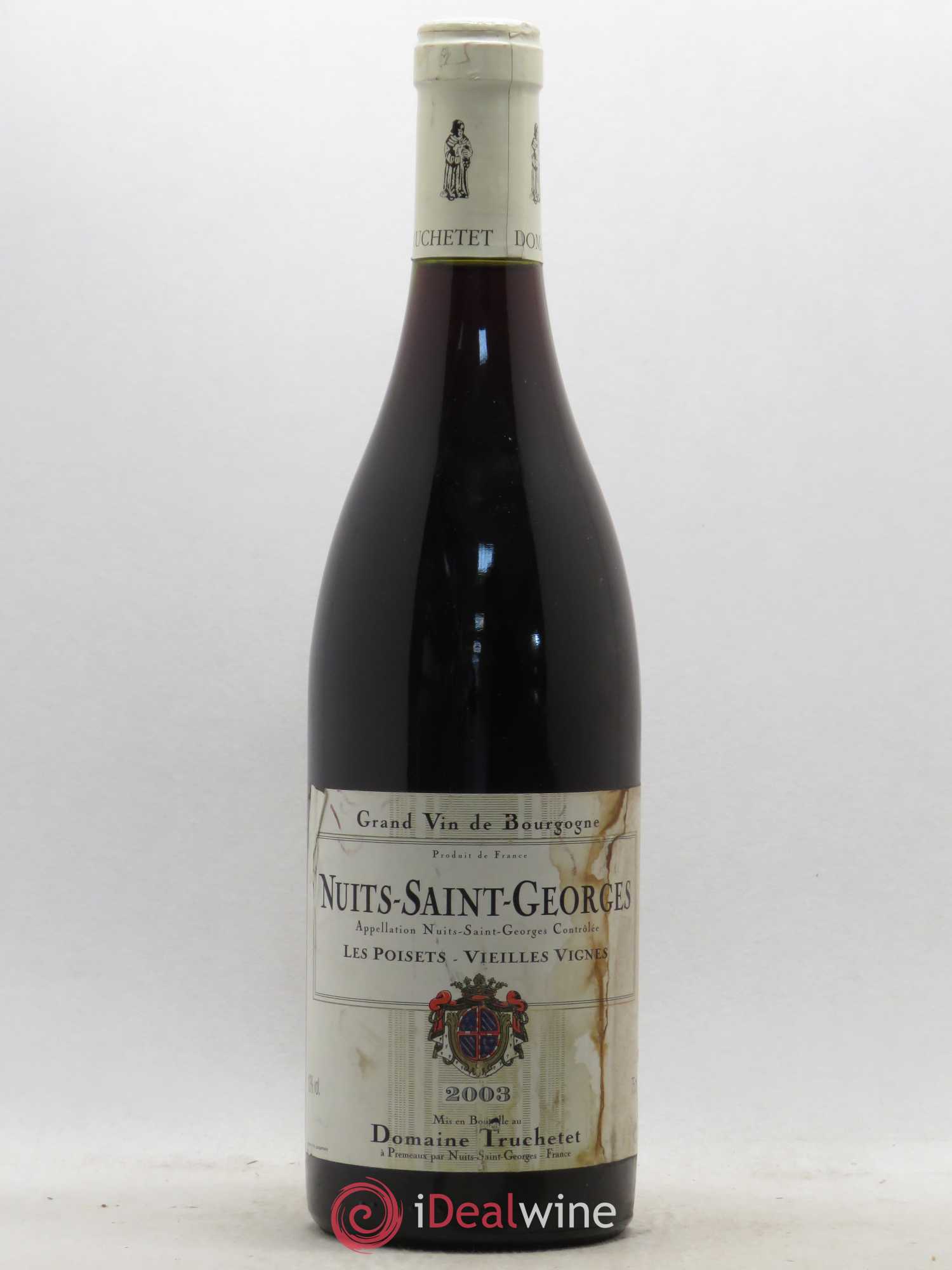 Nuits-Saint-Georges Les Poisets VieillesVignes Truchetet 2003 - Posten von 1 Flasche - 0