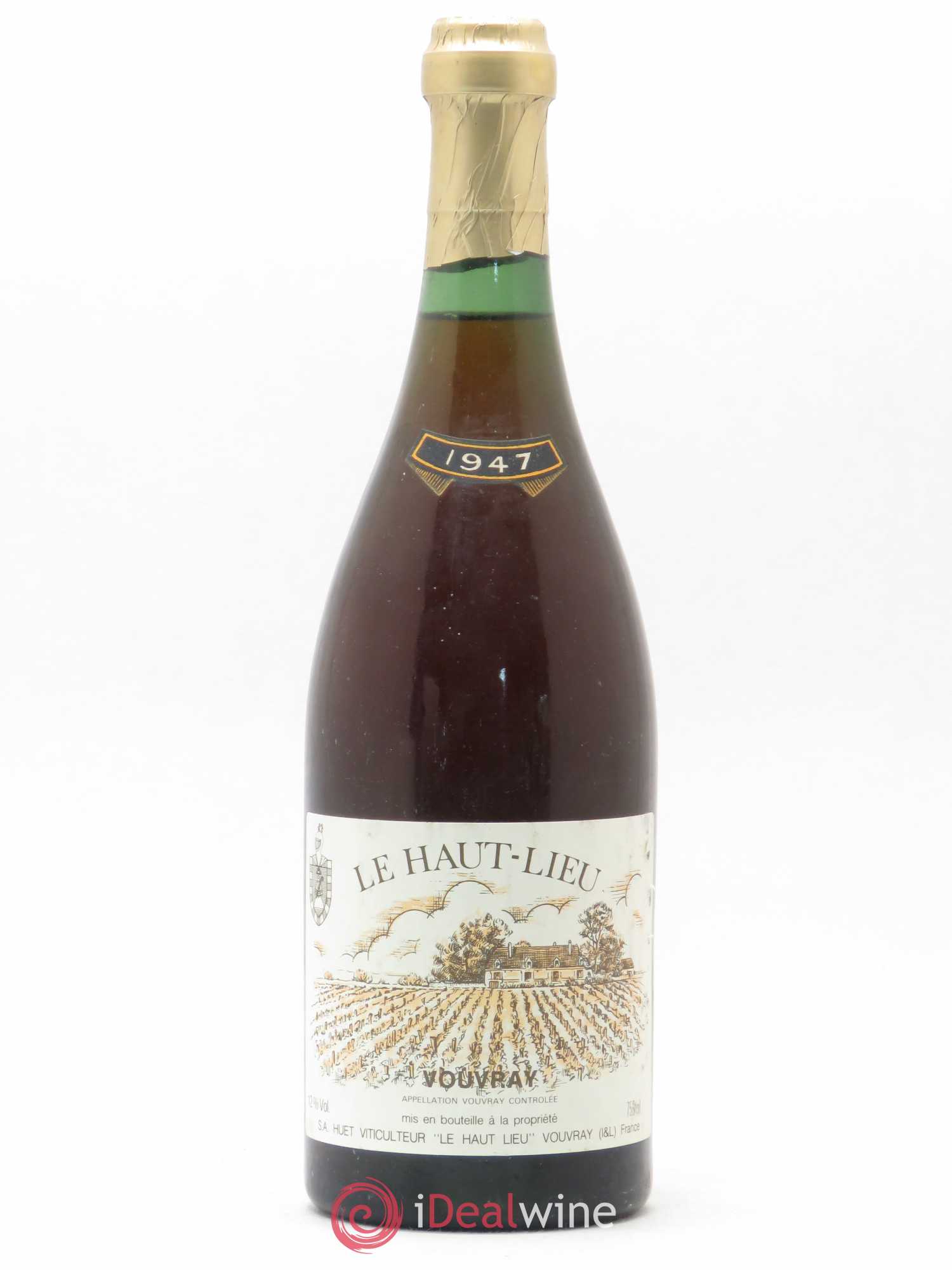 Vouvray Le Haut-Lieu Moelleux Domaine Huet 1947 - Lotto di 1 bottiglia - 0
