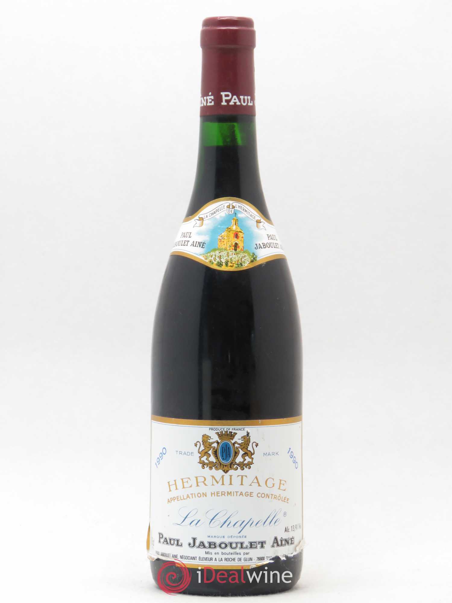 Hermitage La Chapelle Paul Jaboulet Ainé 1990 - Lot de 1 bouteille - 0