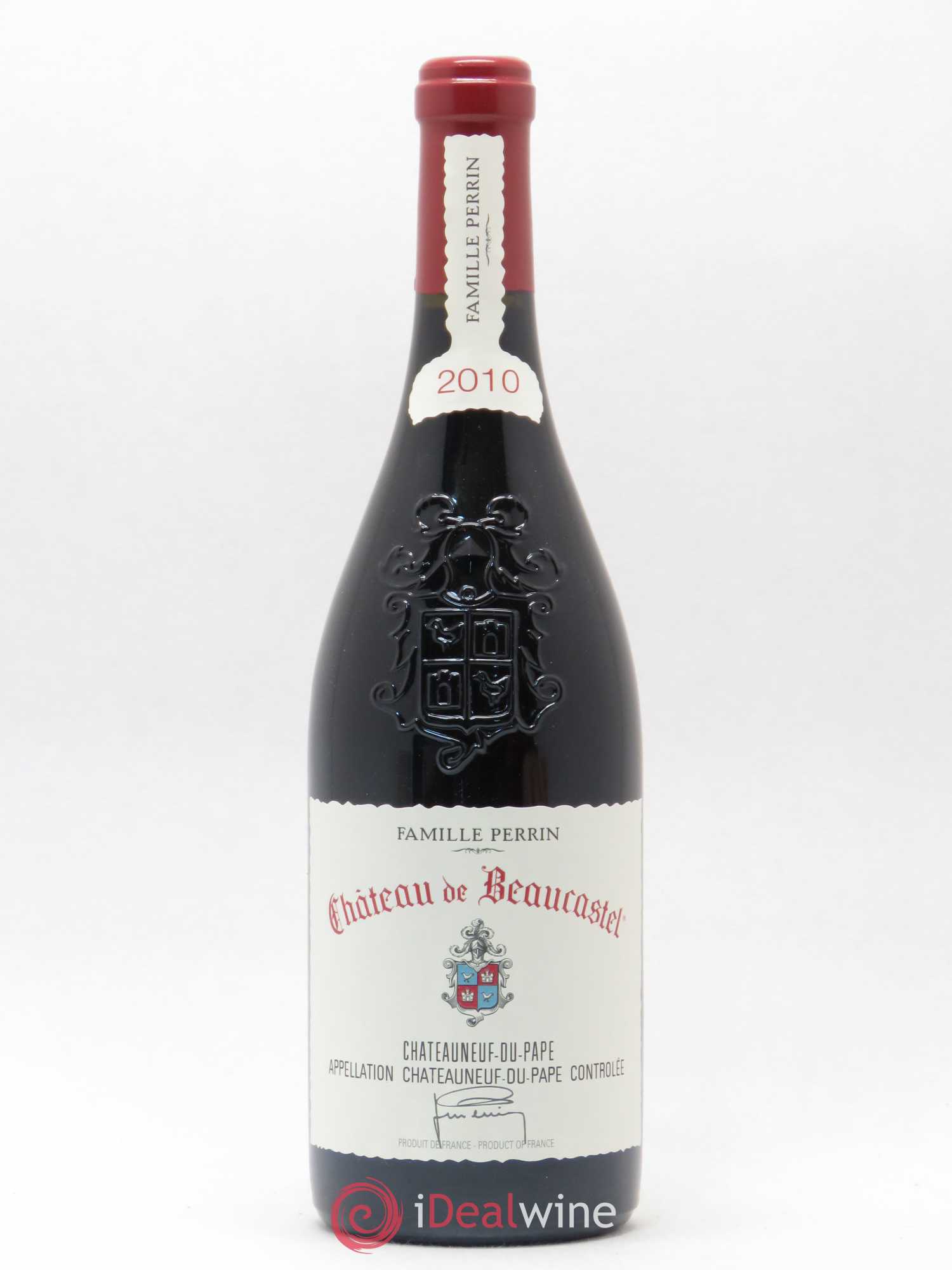 Châteauneuf-du-Pape Château de Beaucastel Famille Perrin 2010 - Lot de 1 bouteille - 0