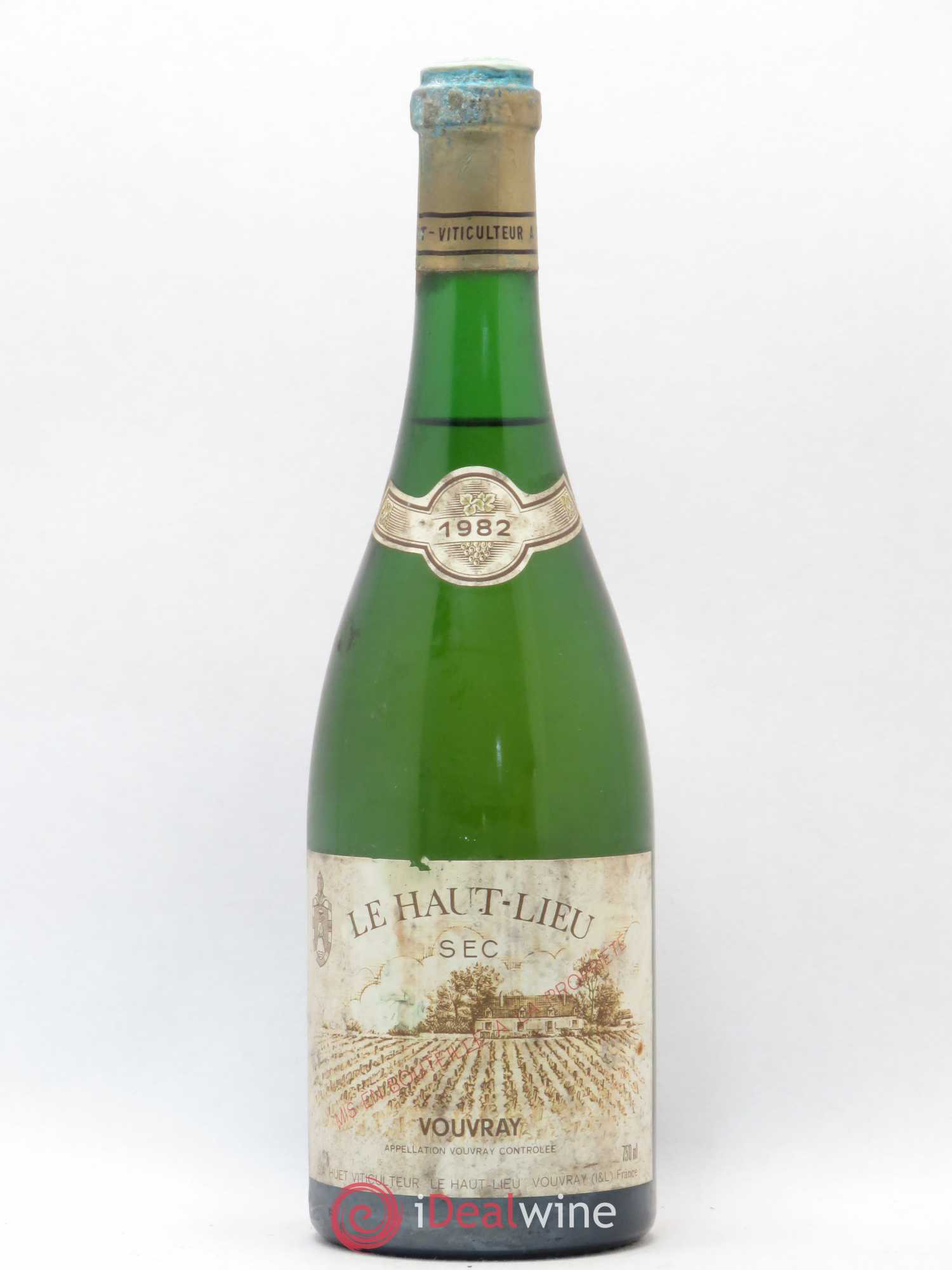 Vouvray Le Haut-Lieu Sec Domaine Huet 1982 - Posten von 1 Flasche - 0