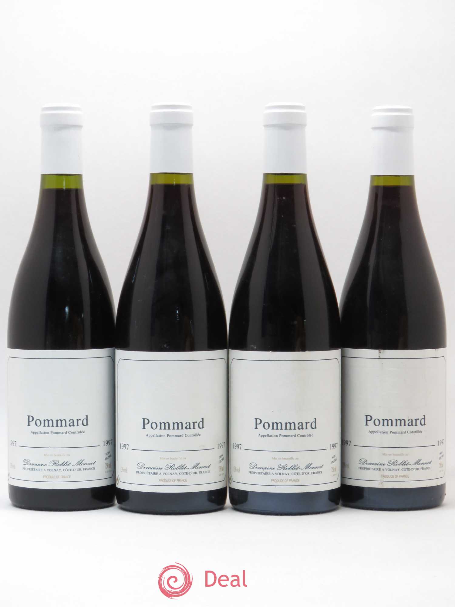 Pommard Roblet Monnot 1997 - Posten von 4 Flaschen - 0