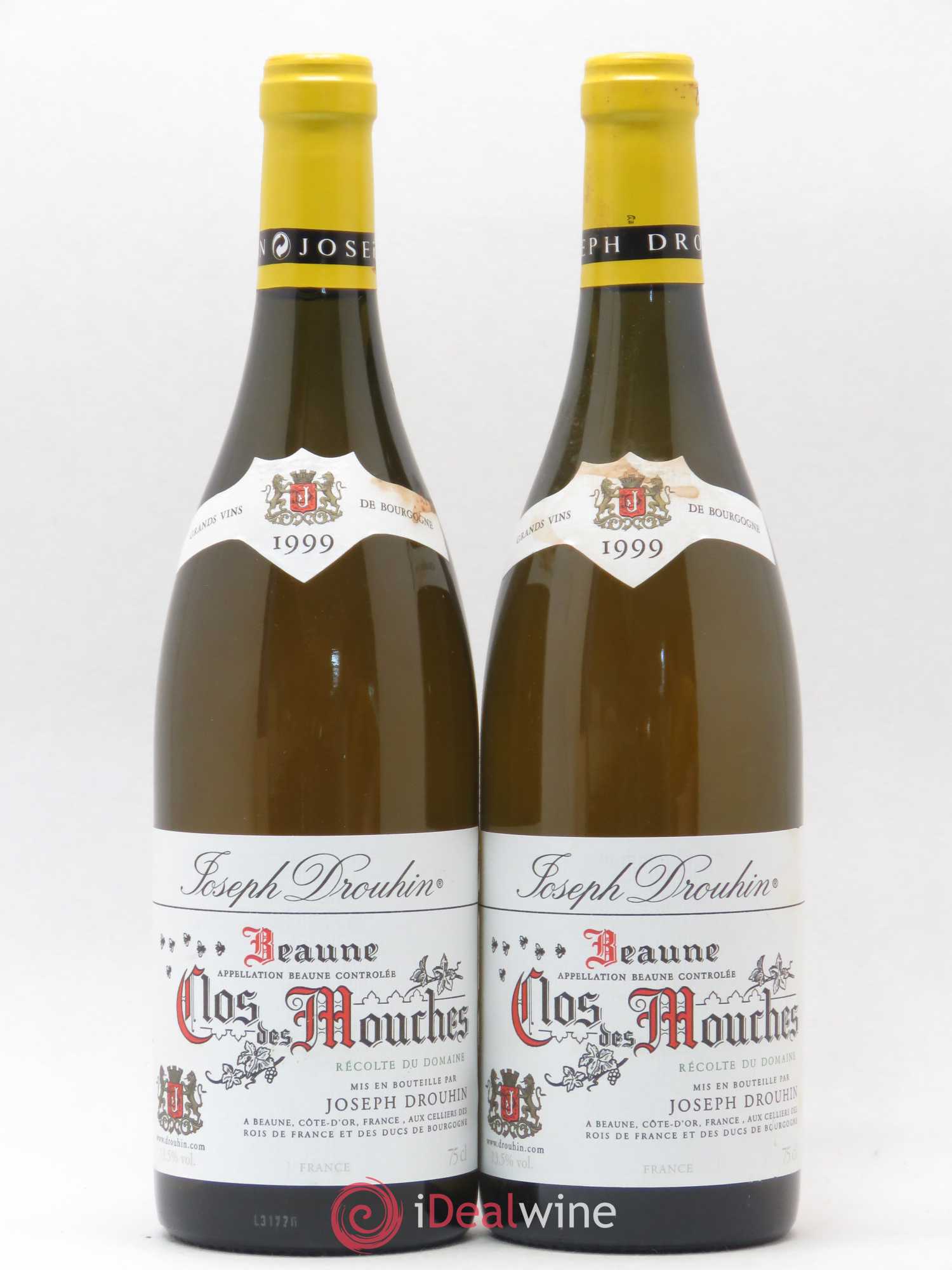 Beaune 1er Cru Clos des Mouches Joseph Drouhin 1999 - Lot de 2 bouteilles - 0