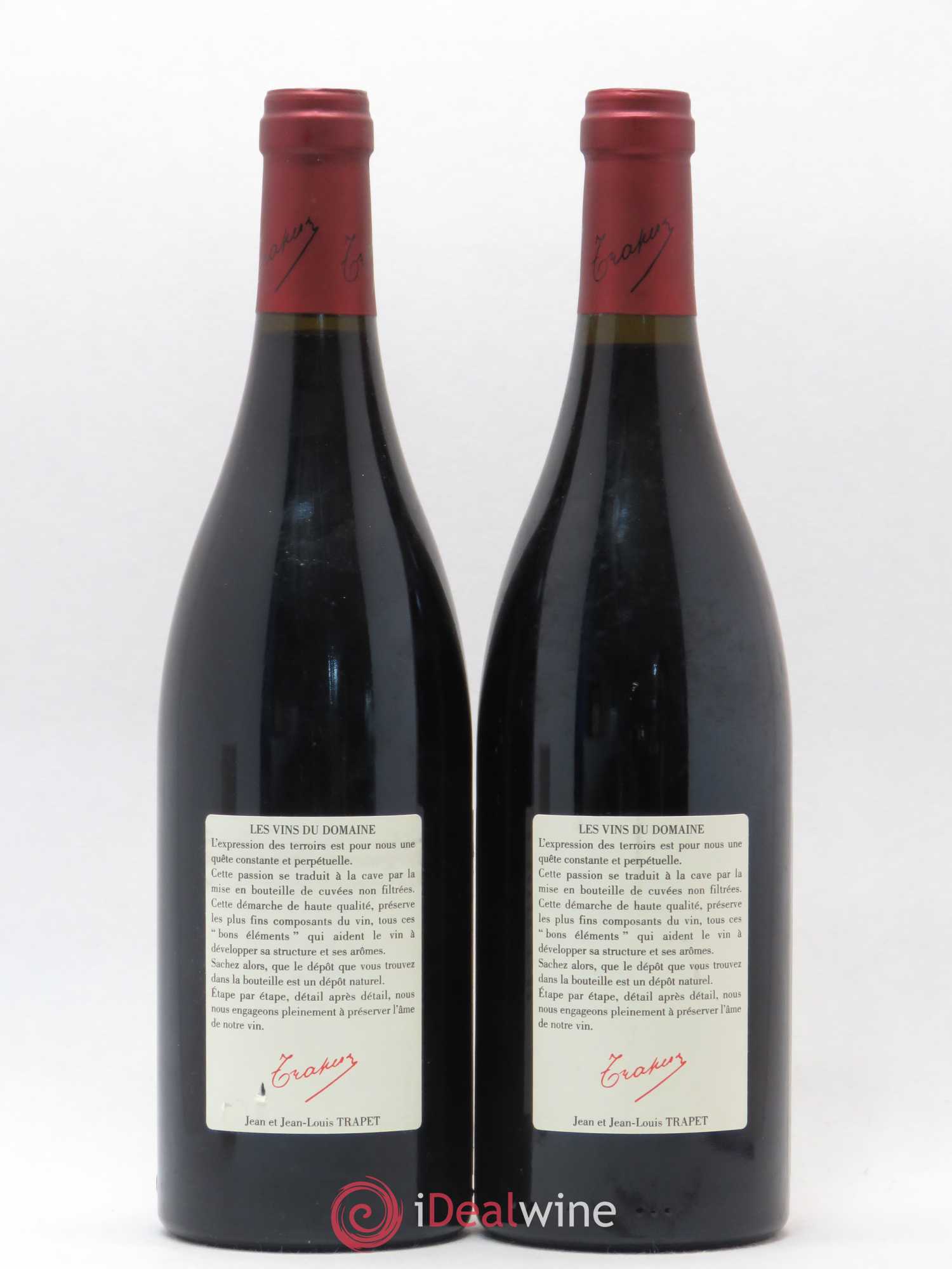 Chambertin Grand Cru Domaine Trapet 2000 - Lot de 2 bouteilles - 1