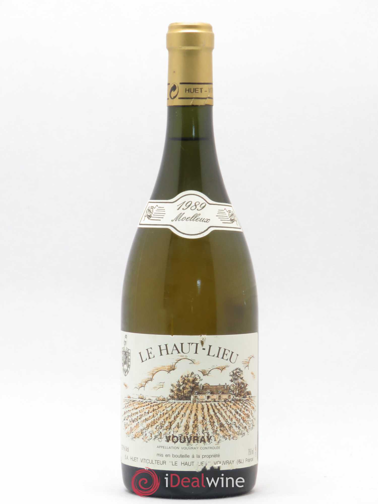 Vouvray Le Haut-Lieu Moelleux Domaine Huet 1989 - Lot de 1 bouteille - 0