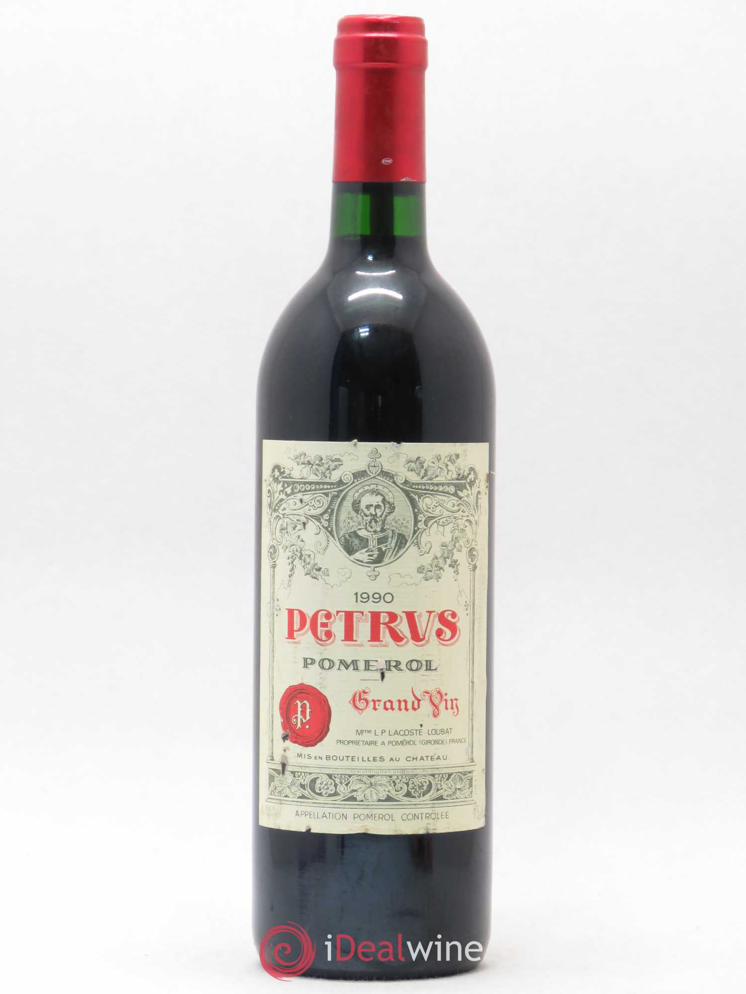 Petrus 1990 - Lot de 1 bouteille - 0