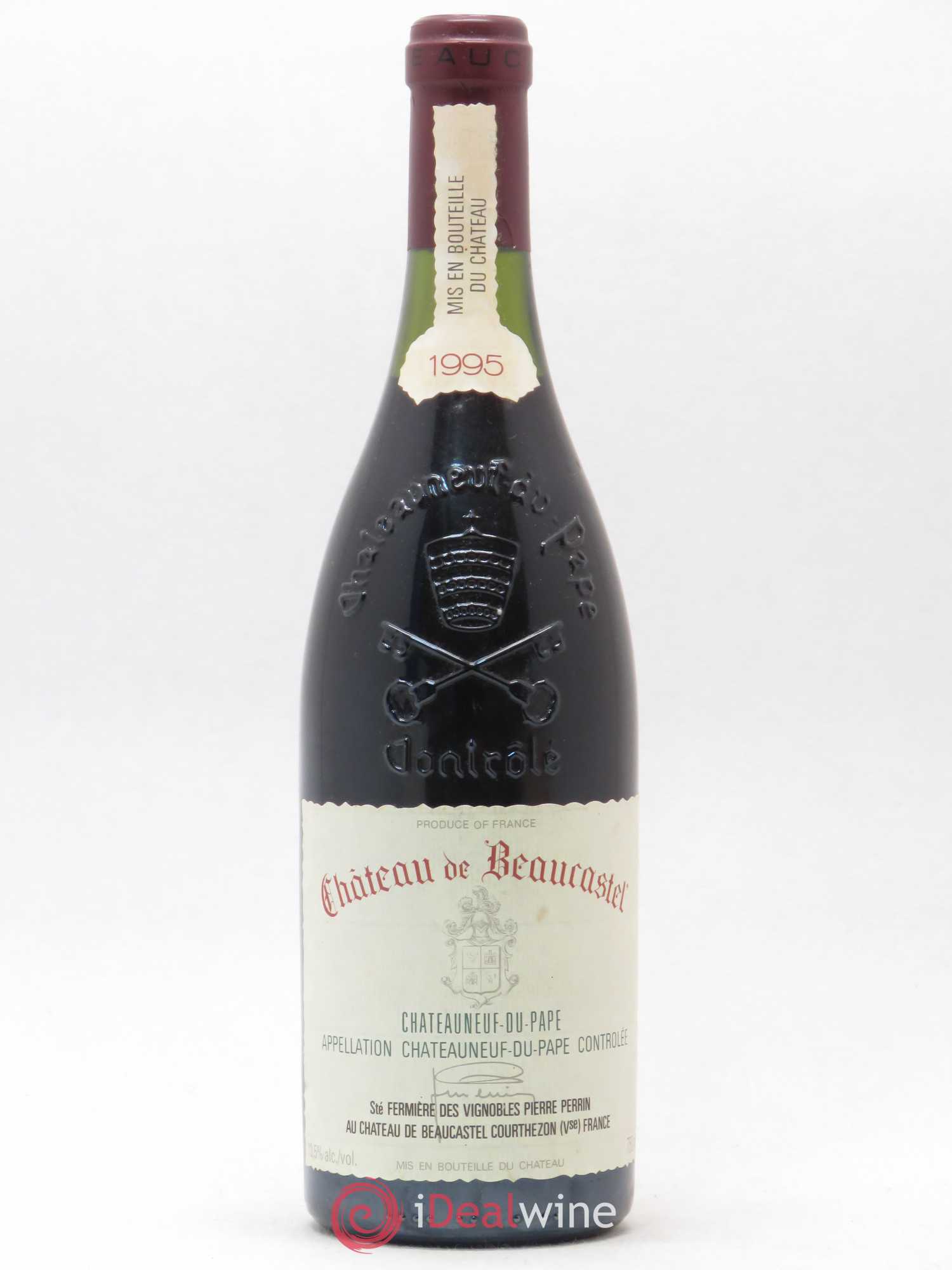 Châteauneuf-du-Pape Château de Beaucastel Famille Perrin 1995 - Lot de 1 bouteille - 0