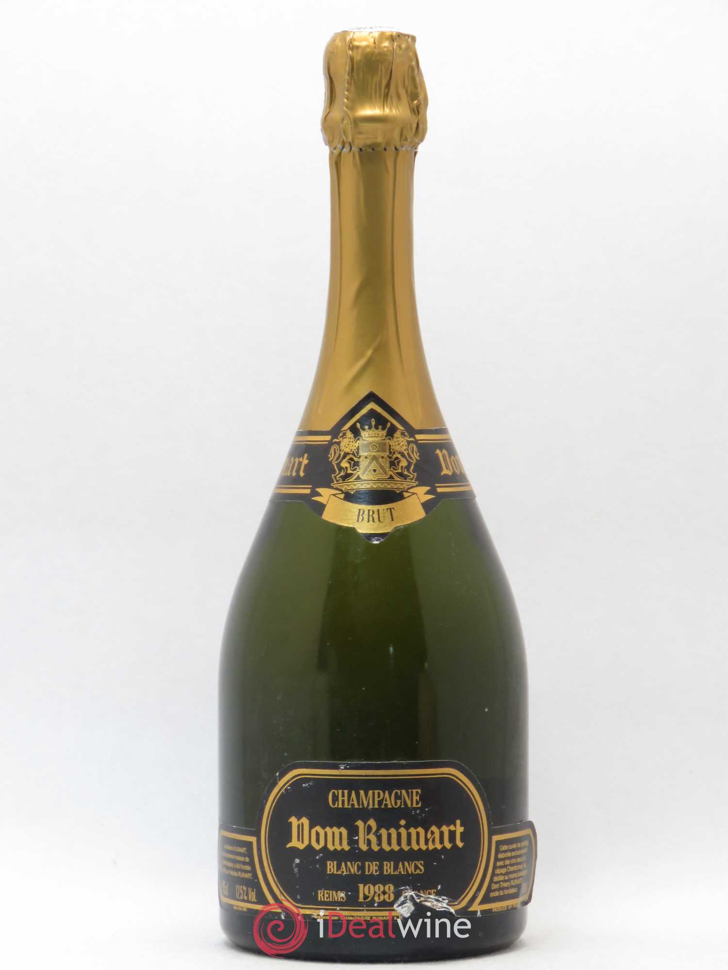 Dom Ruinart Brut Ruinart Blanc de Blancs 1988 - Lot de 1 bouteille - 0