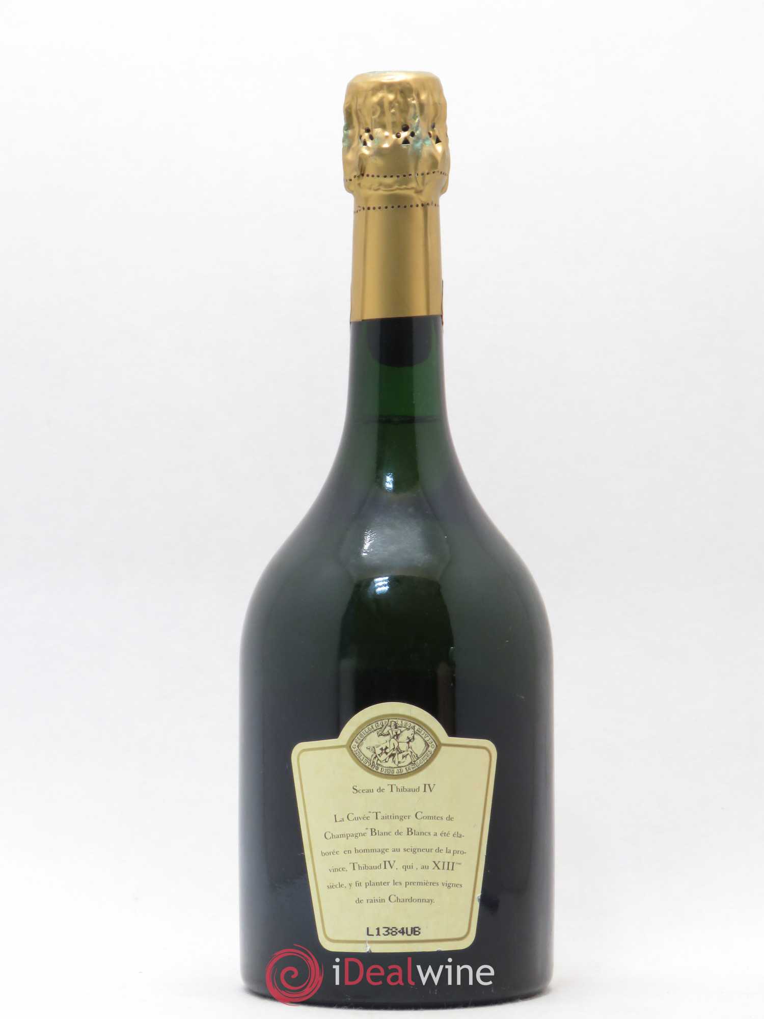 Comtes de Champagne Taittinger Blanc de Blancs 1985 - Lot de 1 bouteille - 1