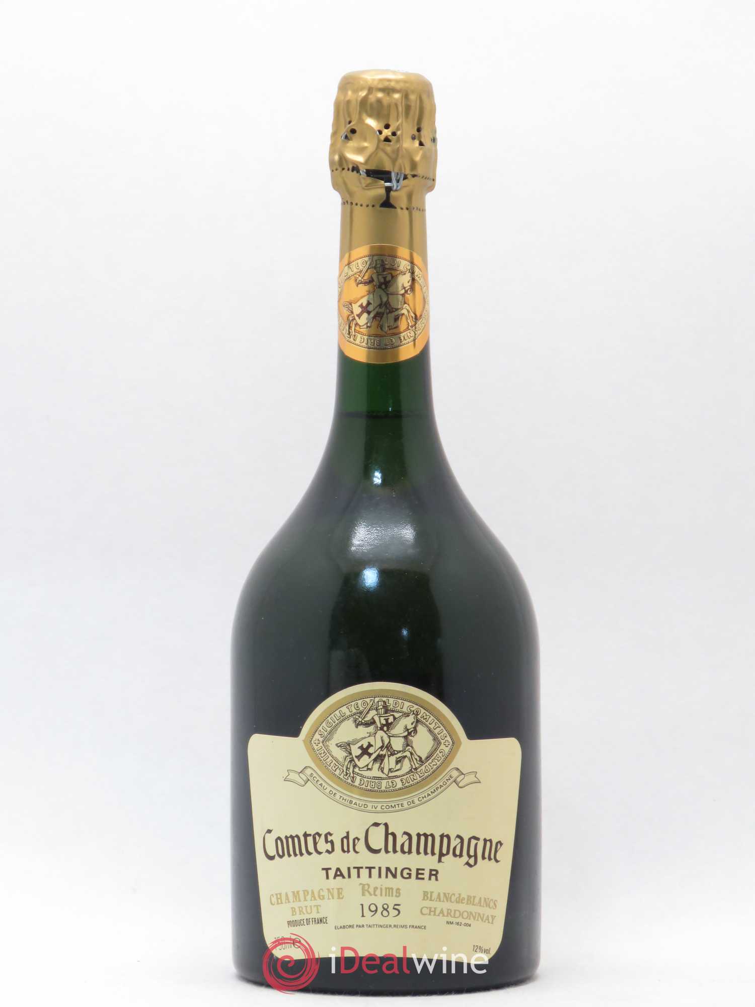 Comtes de Champagne Taittinger Blanc de Blancs 1985 - Lot de 1 bouteille - 0