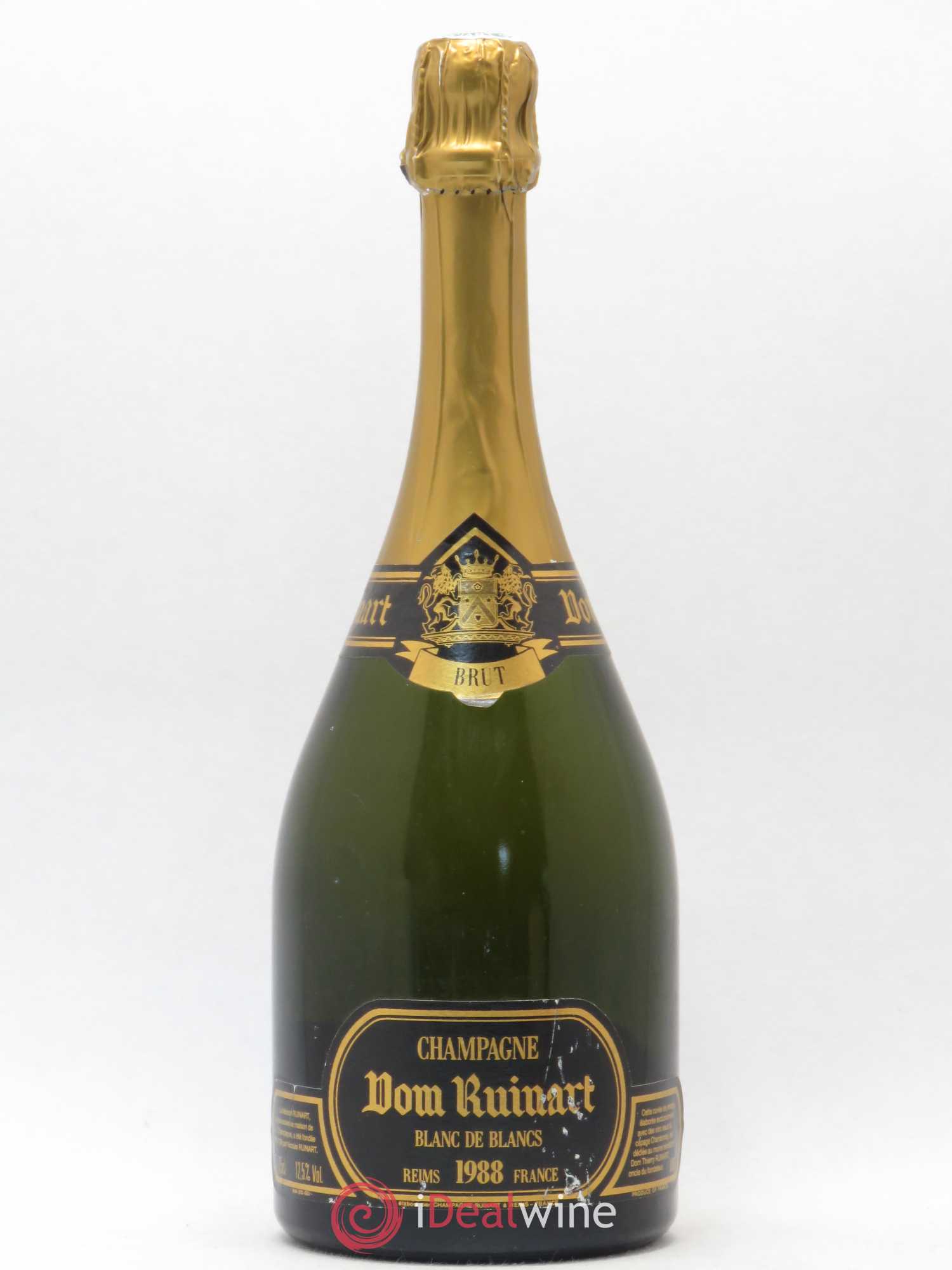 Dom Ruinart Brut Ruinart Blanc de Blancs 1988 - Lot de 1 bouteille - 0
