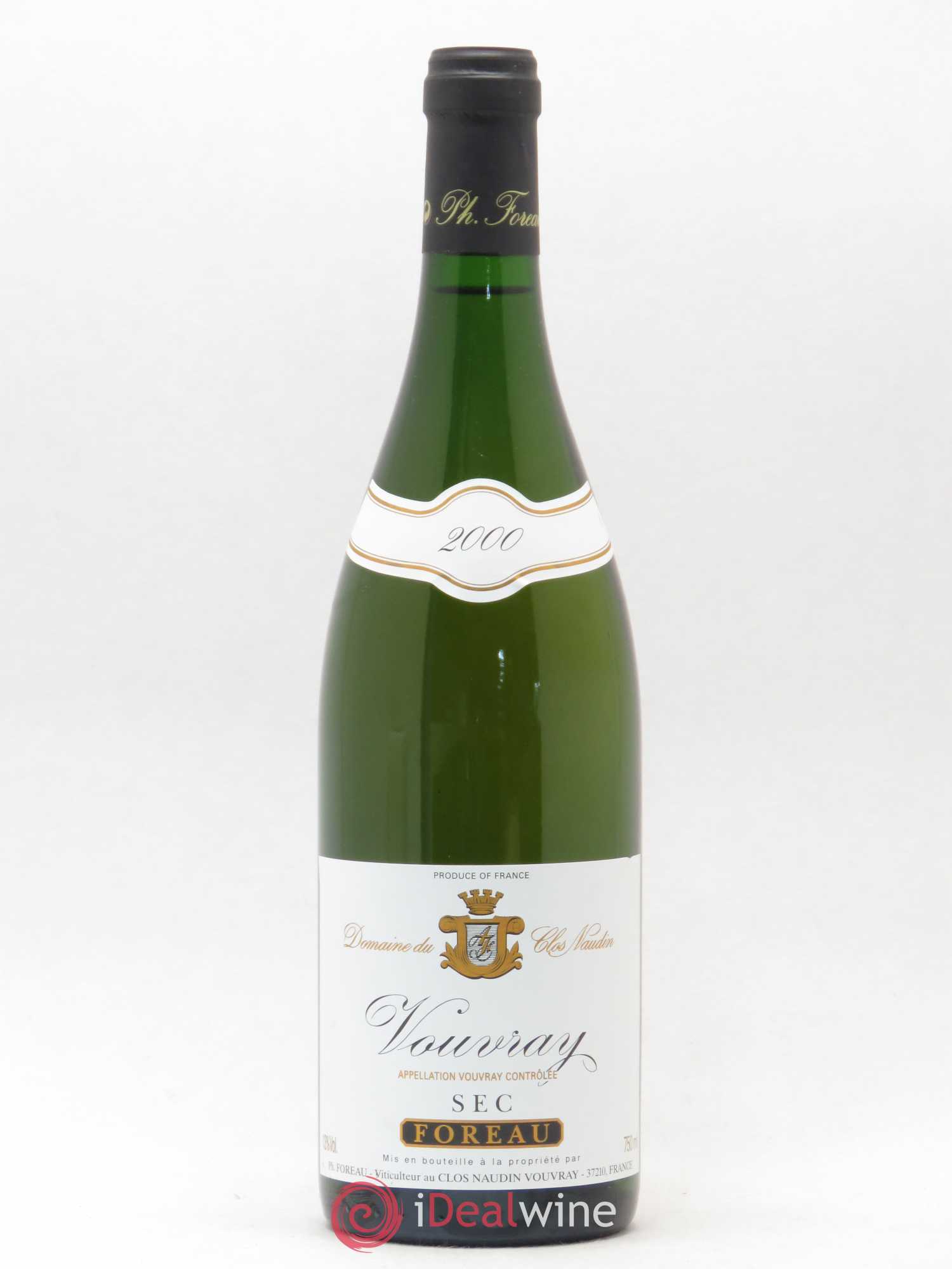 Vouvray Sec Clos Naudin - Philippe Foreau 2000 - Lot de 1 bouteille - 0