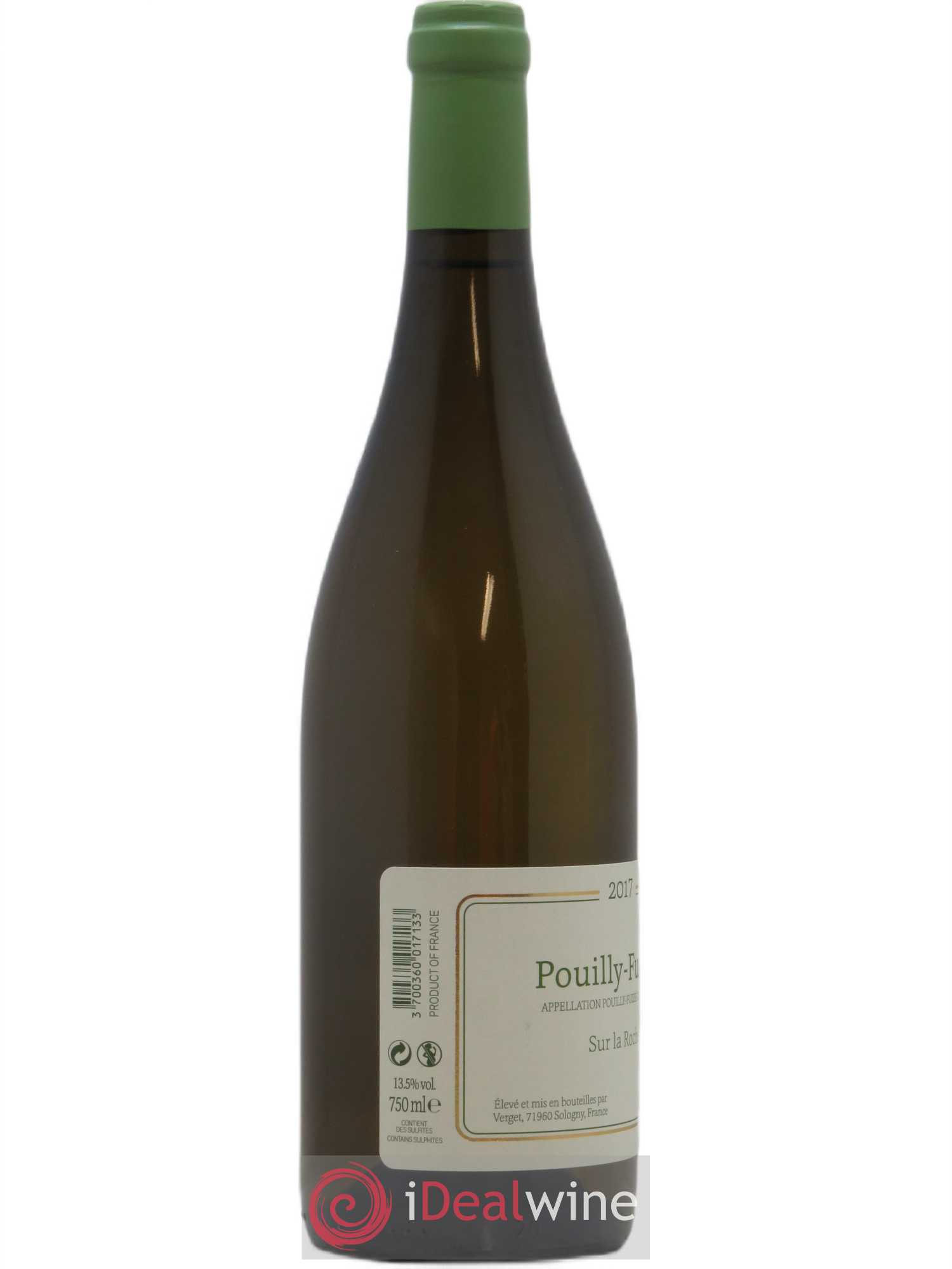 Pouilly-Fuissé La Roche Verget 2017 - Posten von 1 Flasche - 1