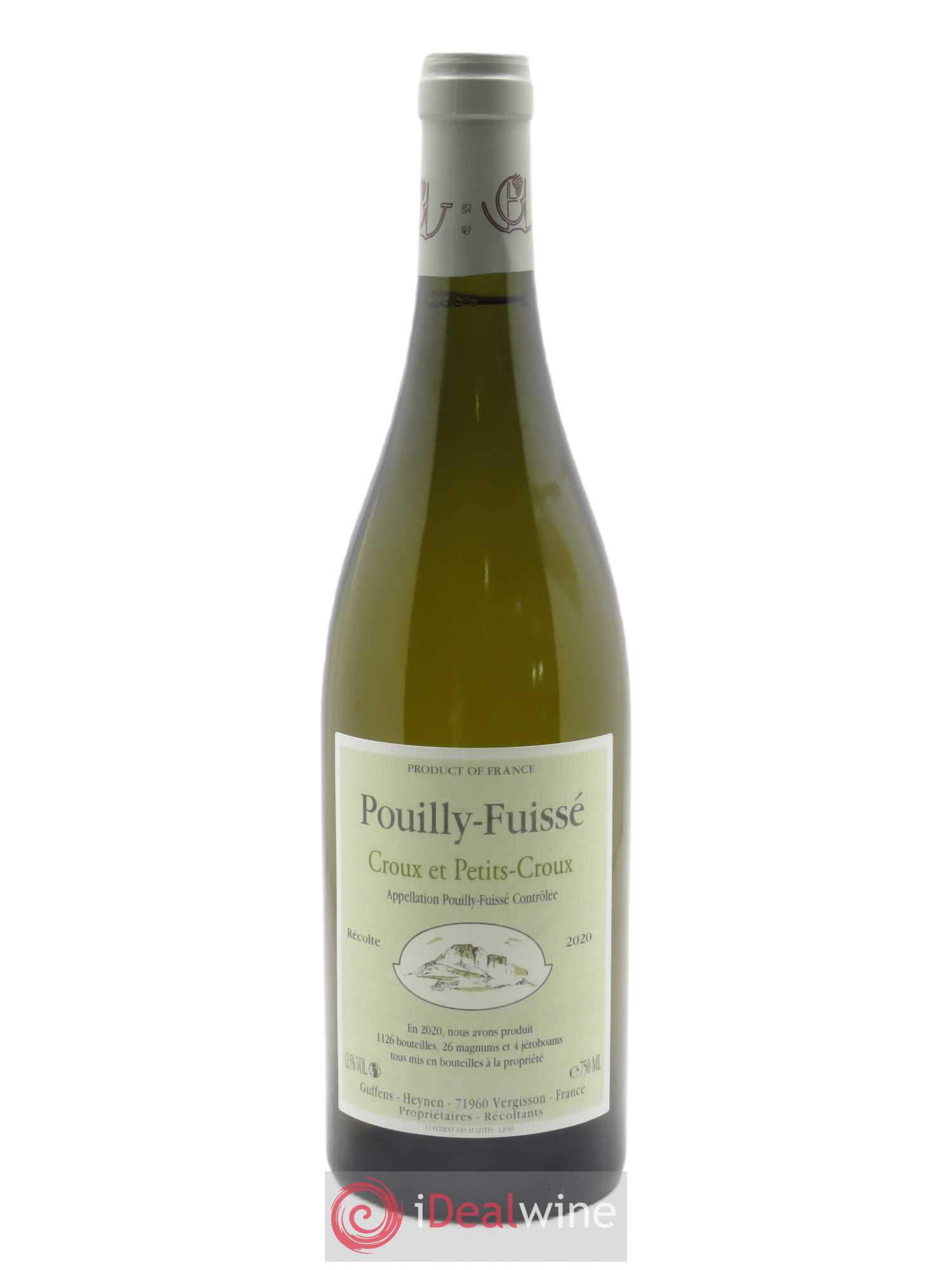 Pouilly-Fuissé Grands Terroirs Verget 2020 - Lot de 1 bouteille - 2