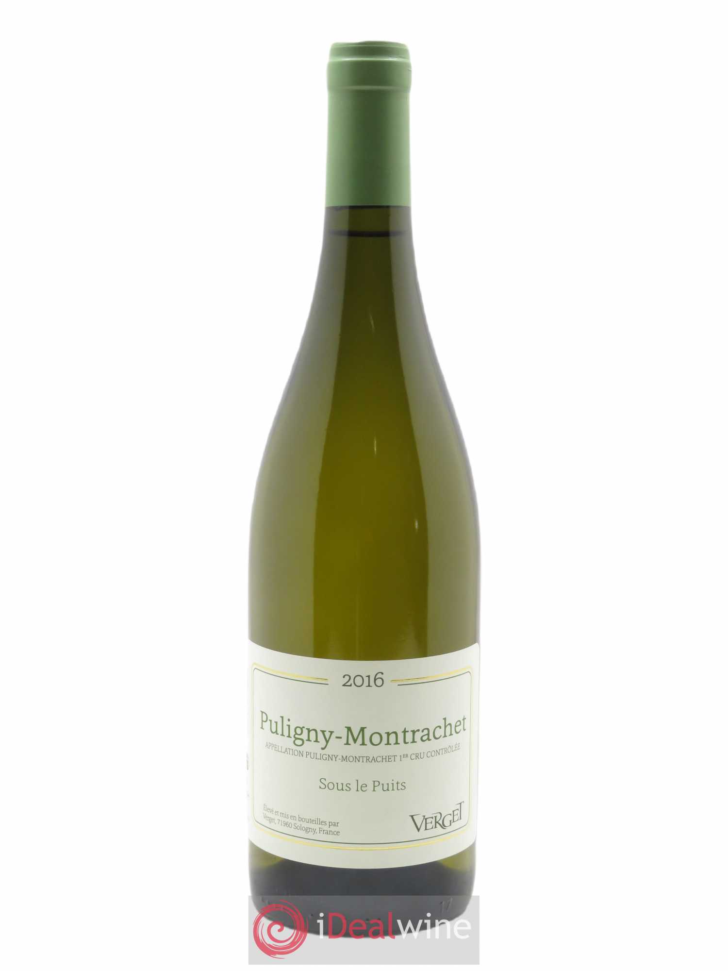 Puligny-Montrachet 1er Cru Sous le Puits Verget 2016 - Lot de 1 bouteille - 0