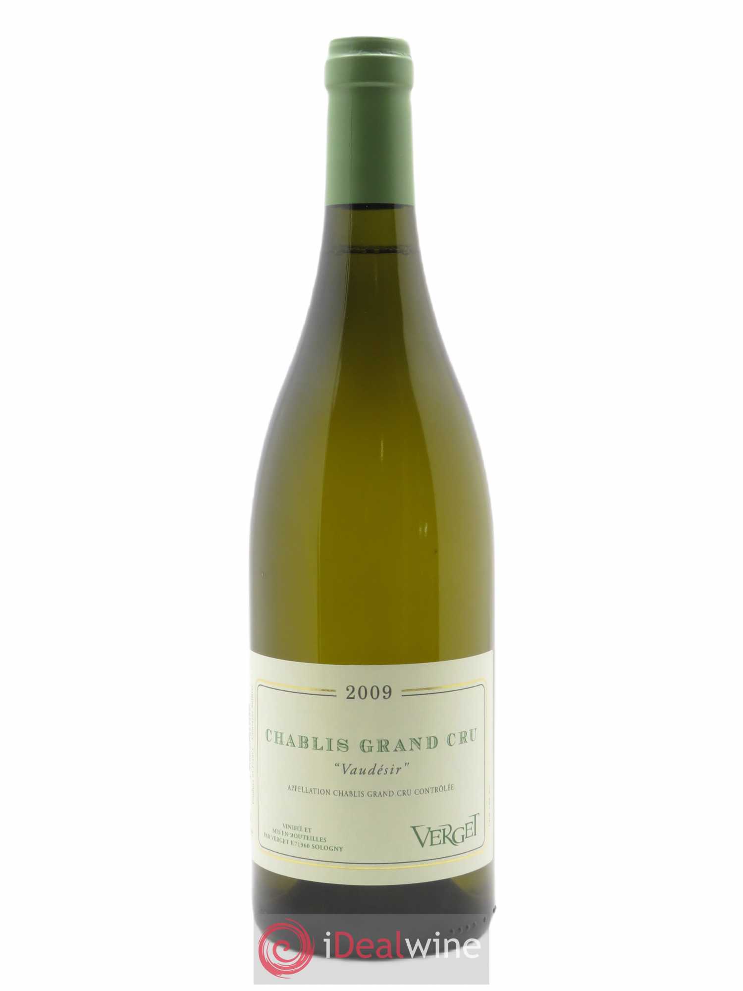 Chablis Grand Cru Vaudésir Verget 2009 - Lot de 1 bouteille - 0